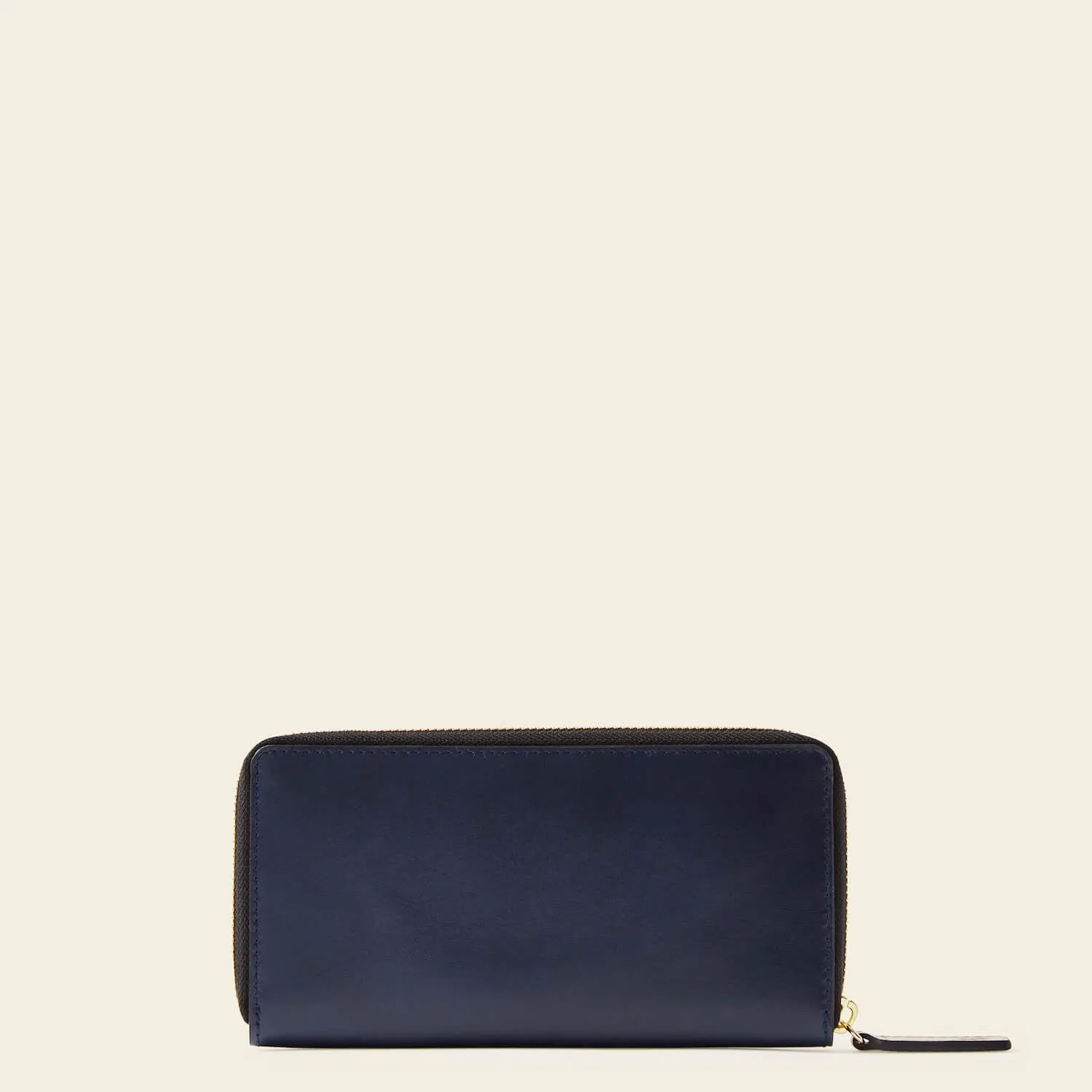 Forget Me Not Wallet - Navy Puzzle Flower