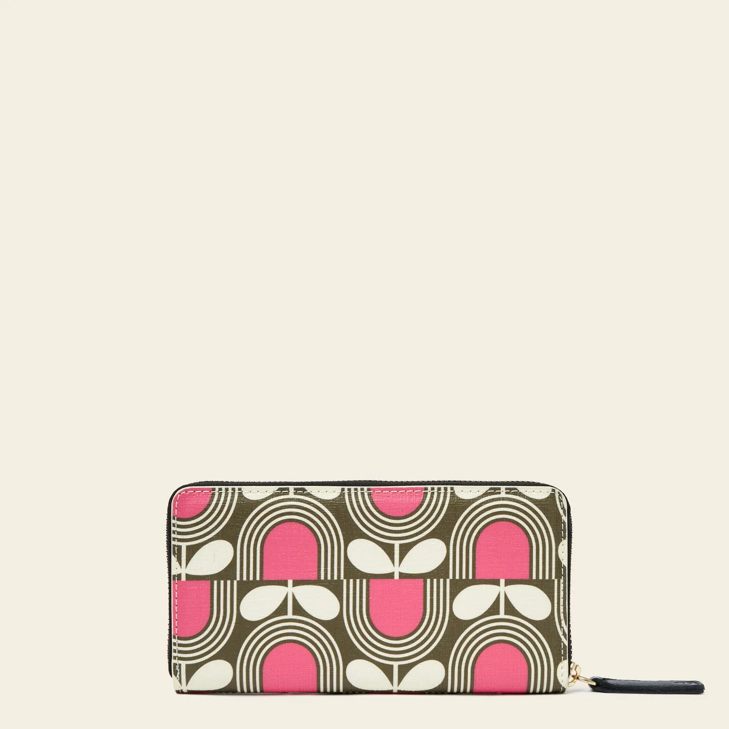 Forget Me Not Wallet - Striped Tulip Fuchsia