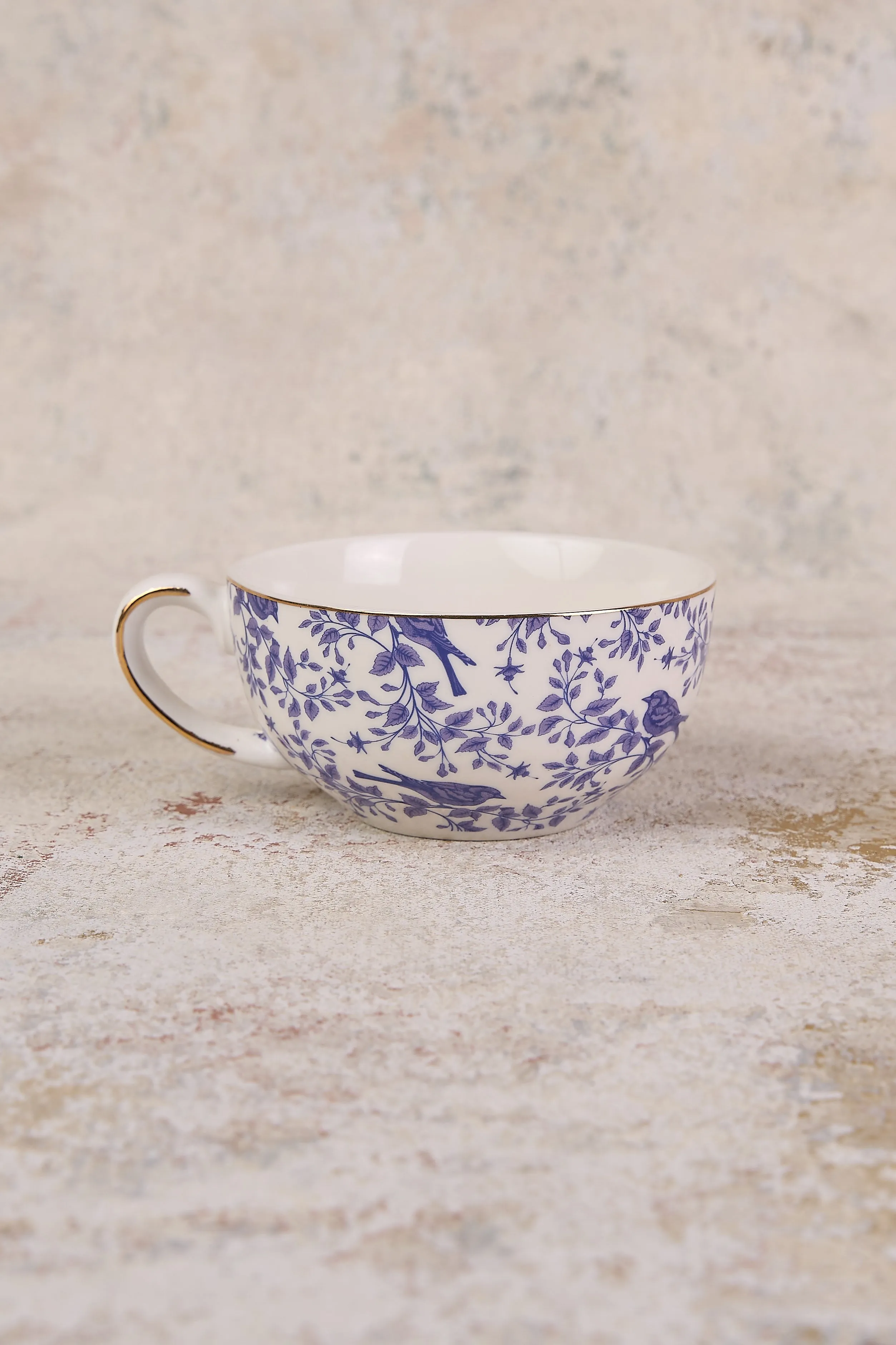 French Blue Bird Tea For One