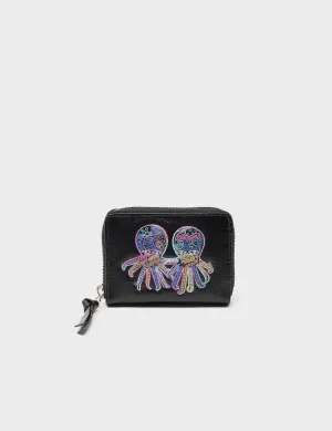 Frodo Wallet - Black Leather Studio O.C.T.O