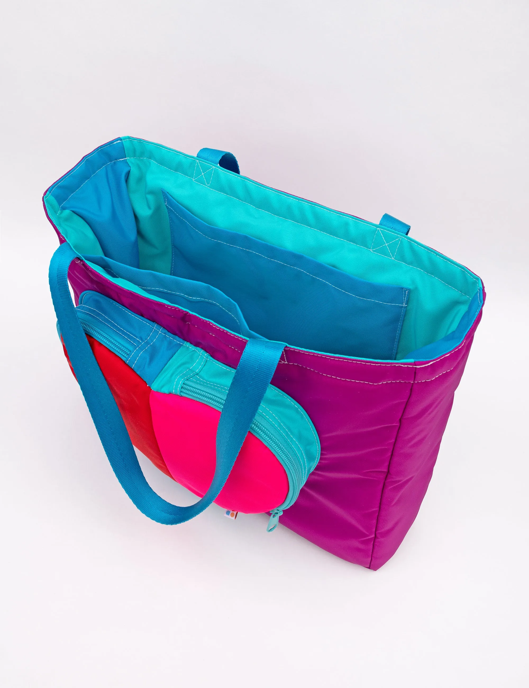 Full Heart Puffy Tote