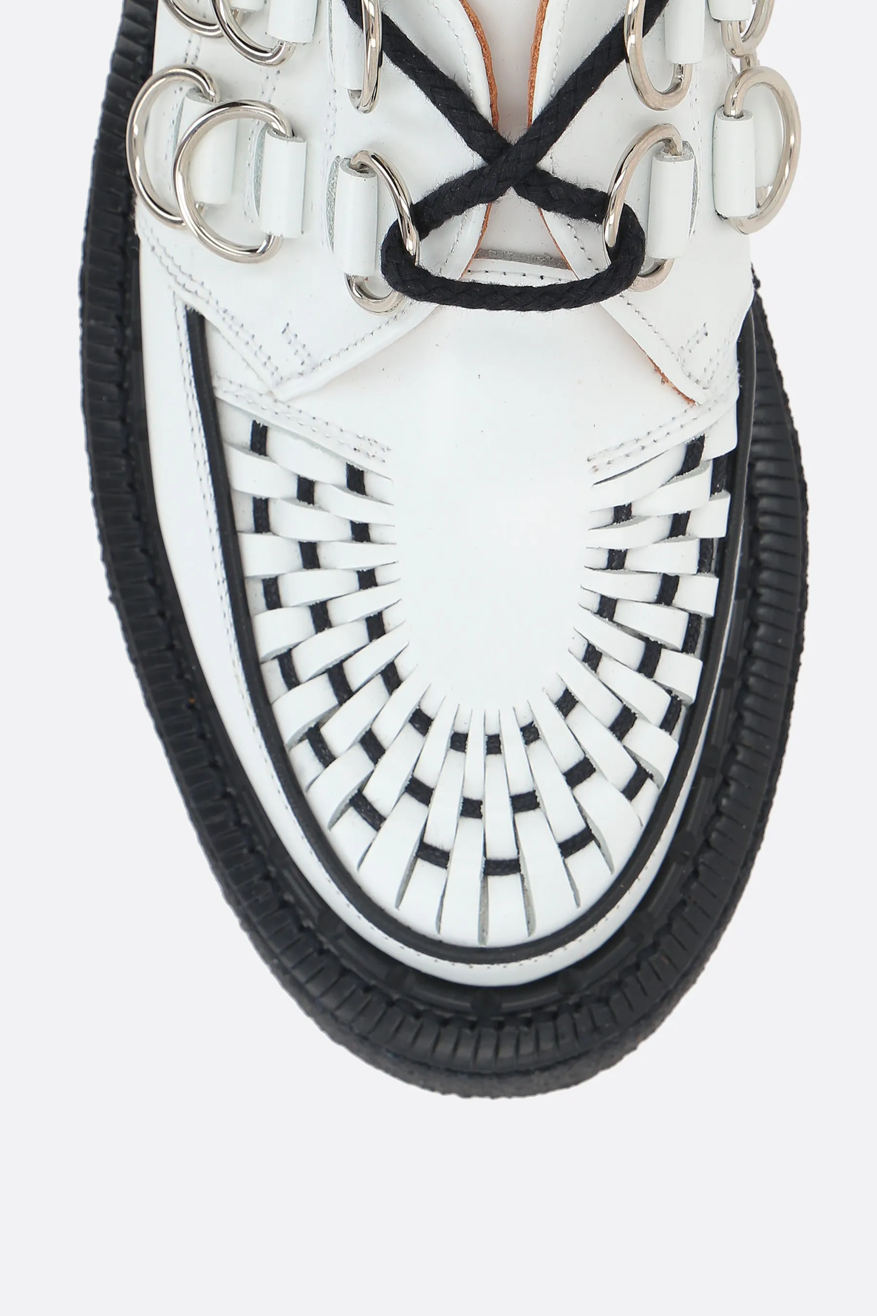 Gibson shiny leather creepers