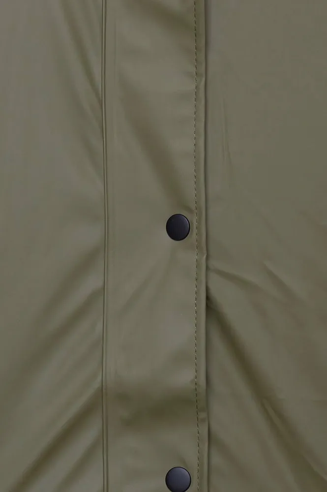 ICHI Tazi Klamata Green Raincoat