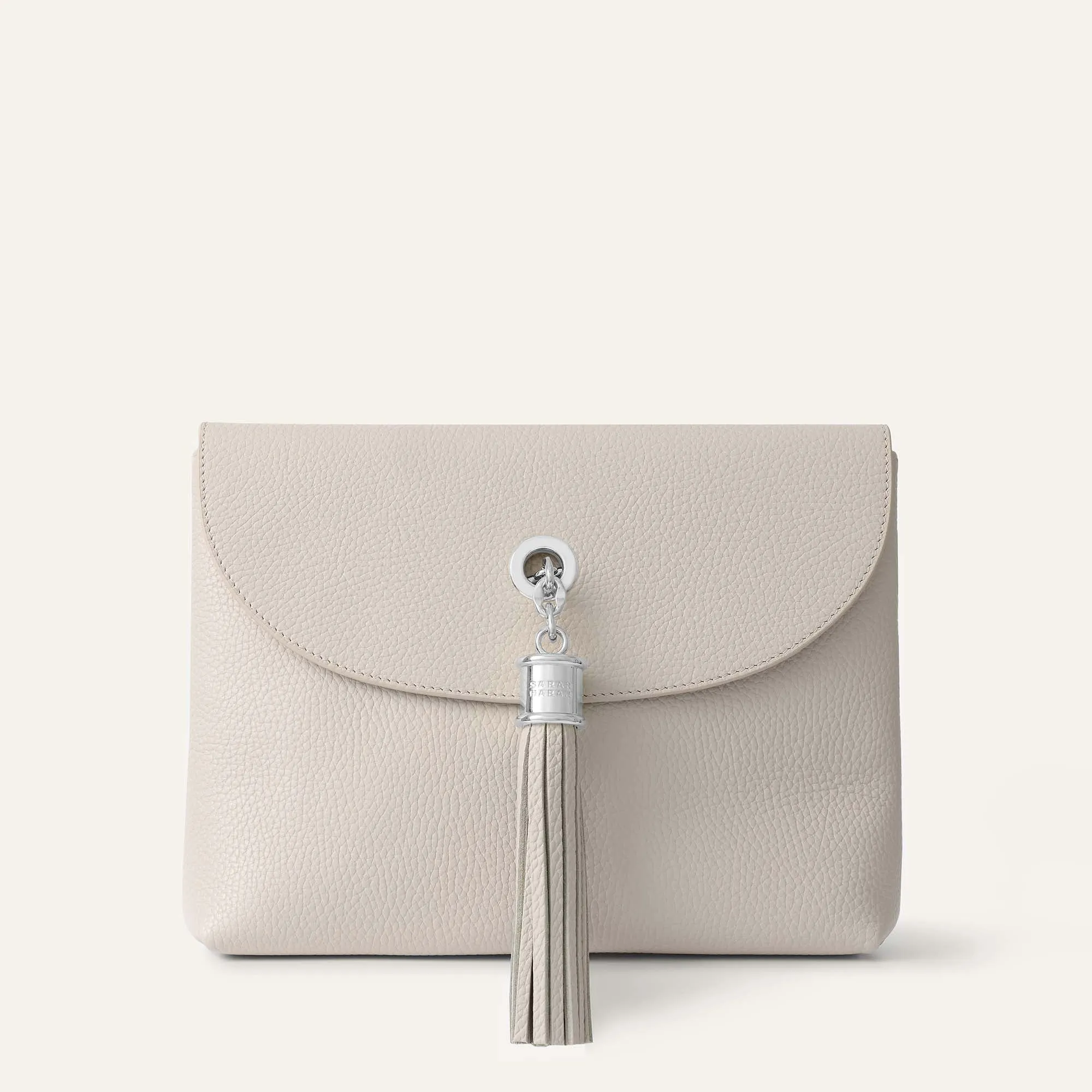 Jasmine Crossbody | Porcelain with Silver hardware