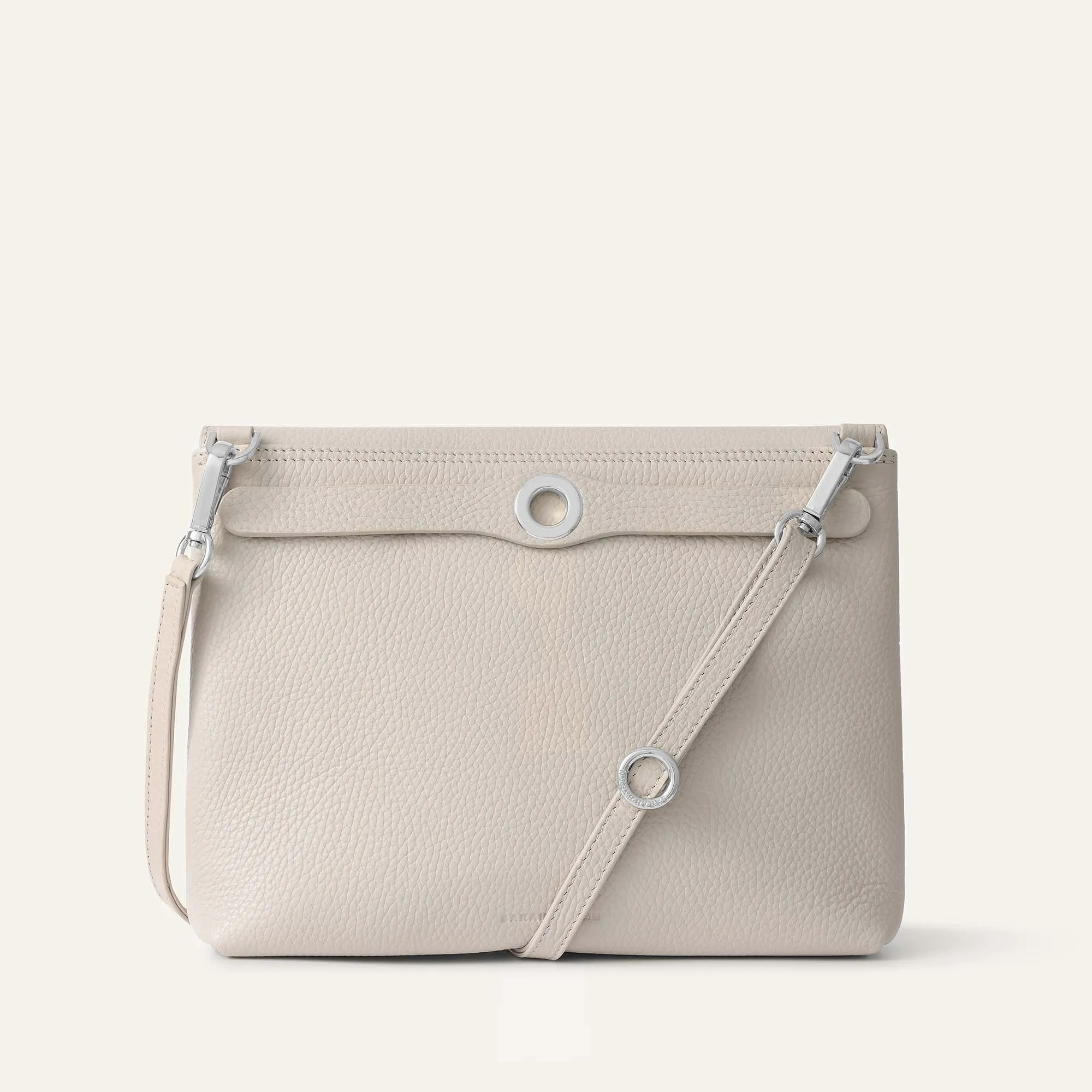 Jasmine Crossbody | Porcelain with Silver hardware