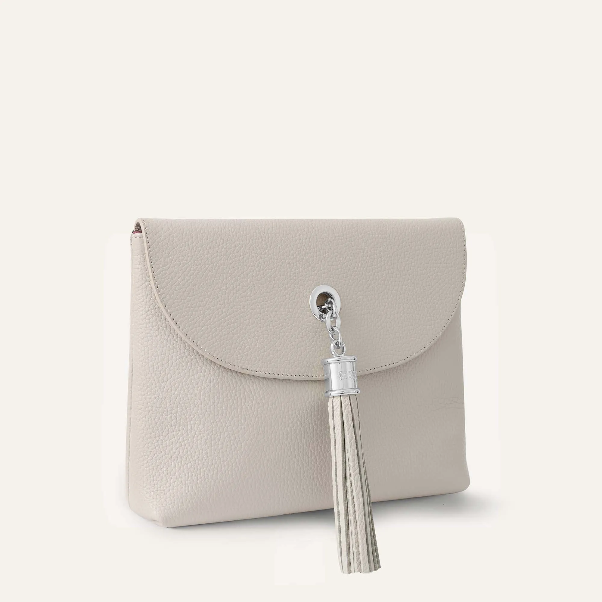 Jasmine Crossbody | Porcelain with Silver hardware