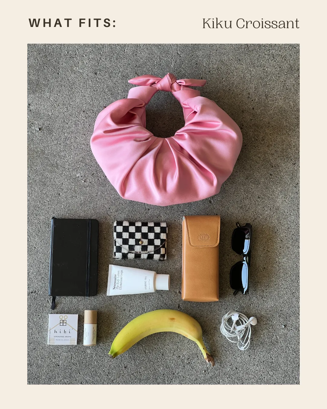 Kiku Croissant Bag