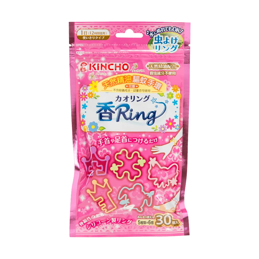 KINCHO Kaori Ring Floral Scent 30pcs  (38g)