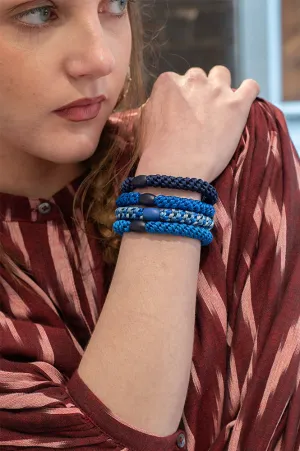 Kknekki Navy Hair Ties