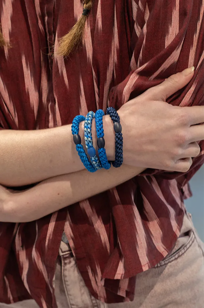 Kknekki Navy Hair Ties