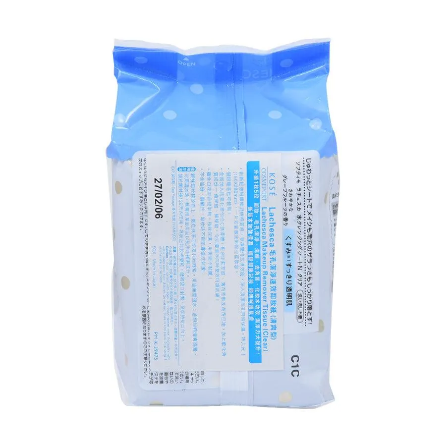 LACHESCA Makeup Remover Sheet (Refresh) 50pcs