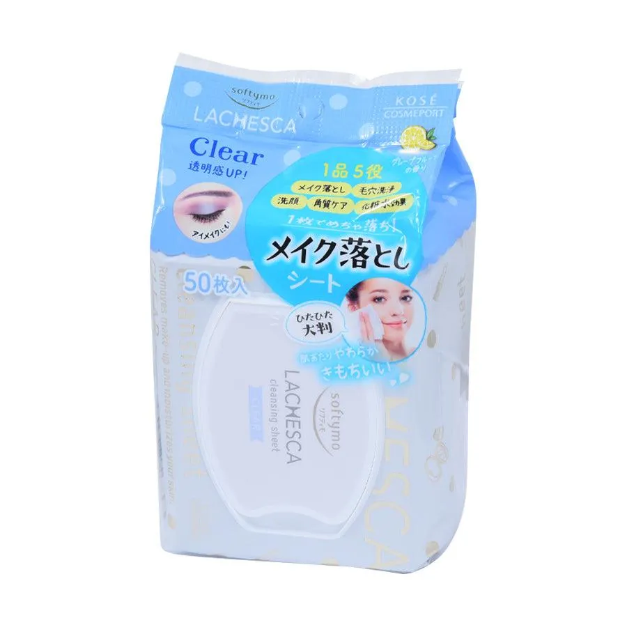 LACHESCA Makeup Remover Sheet (Refresh) 50pcs