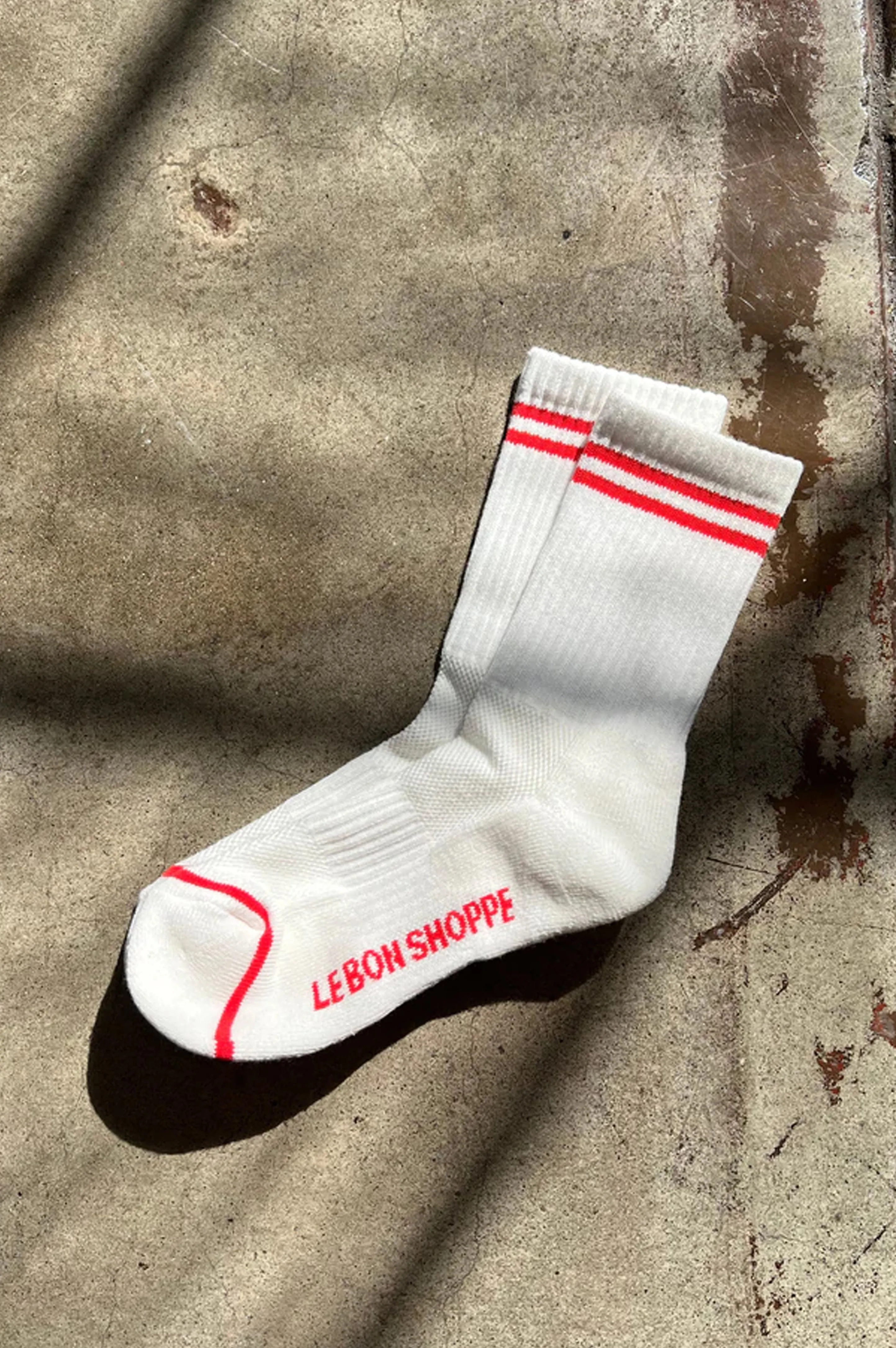 Le Bon Shoppe Boyfriend Clean White Socks