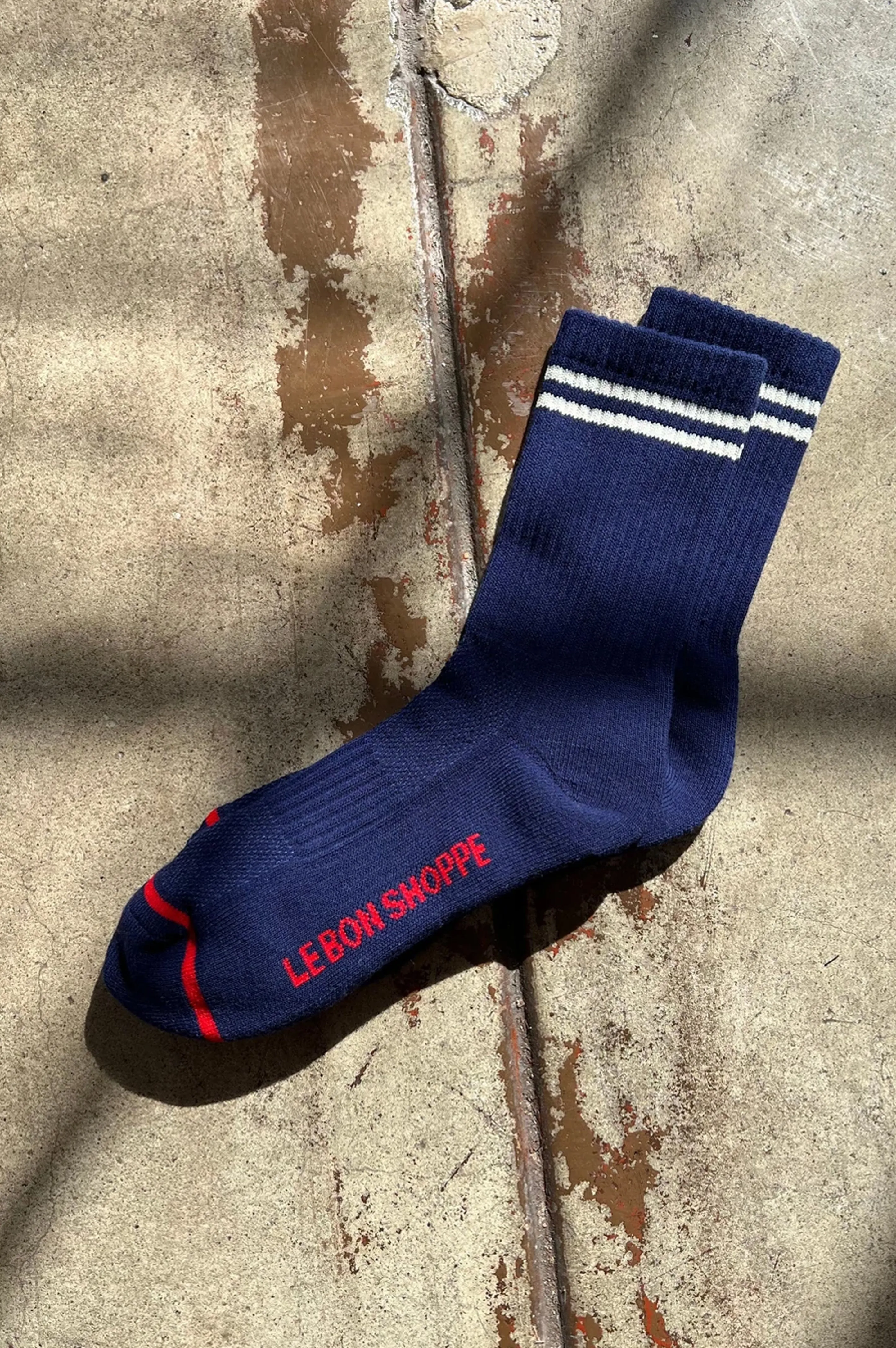 Le Bon Shoppe Boyfriend Navy Socks