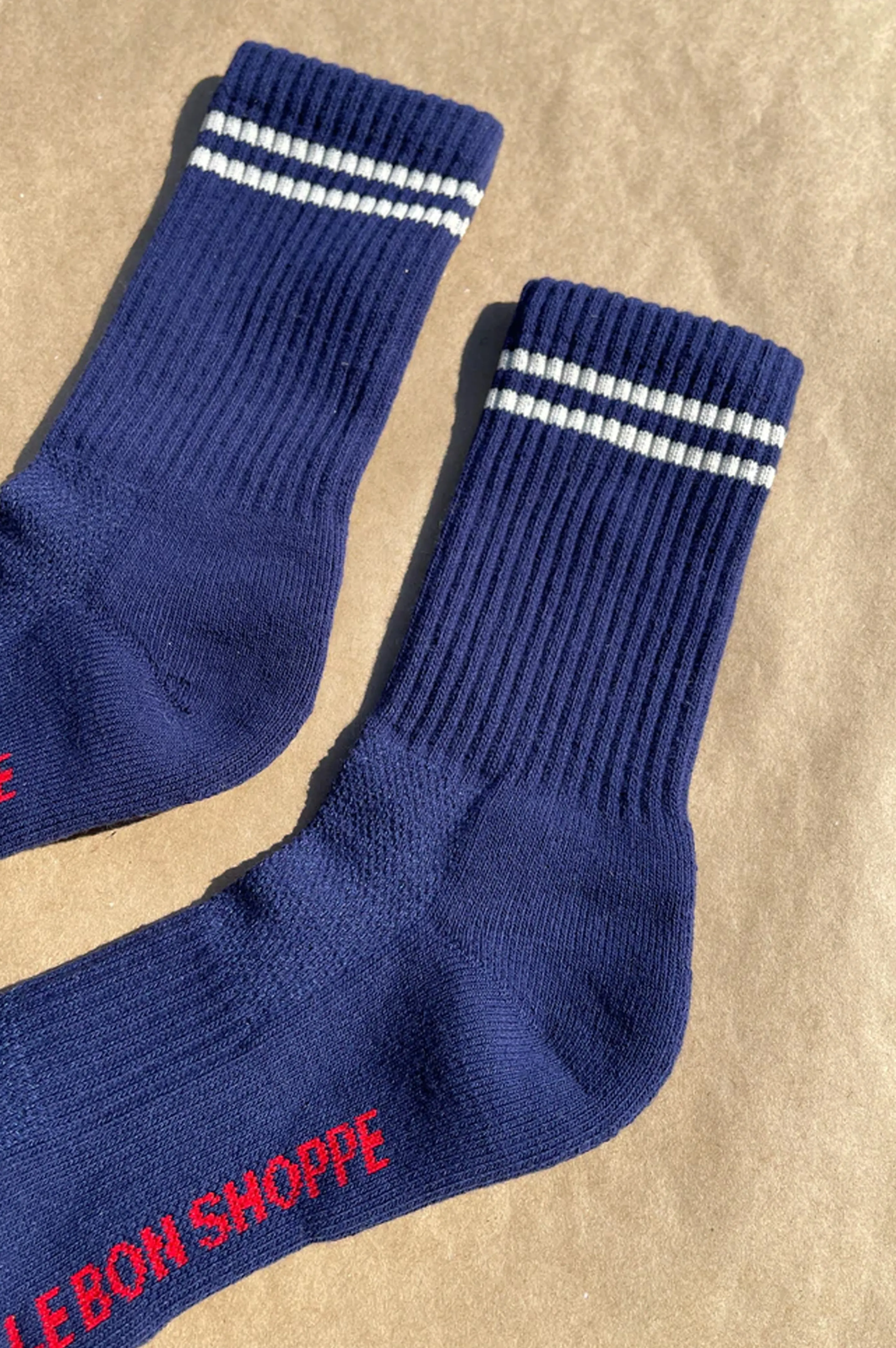 Le Bon Shoppe Boyfriend Navy Socks