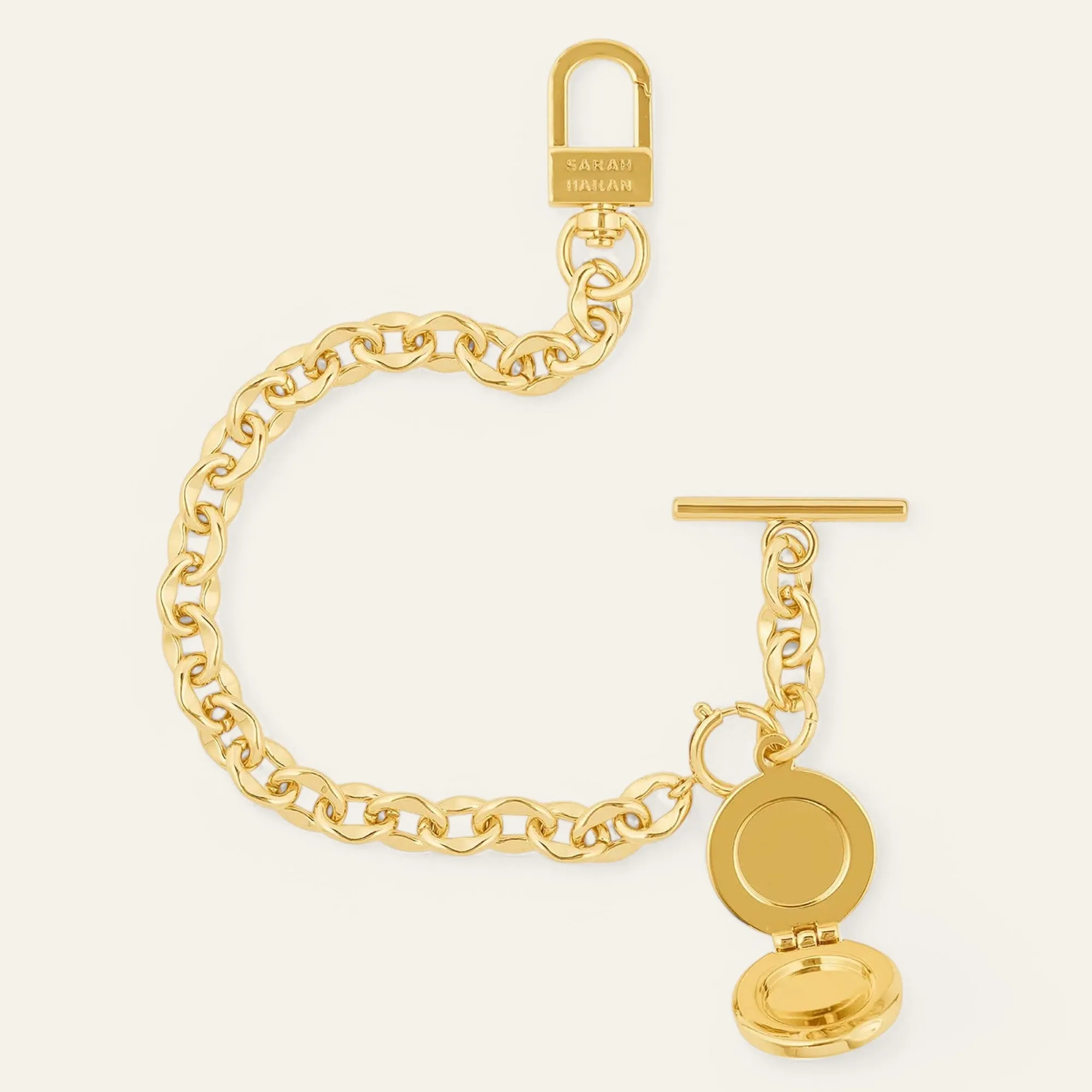 Locket Tassel | Gold with Photo