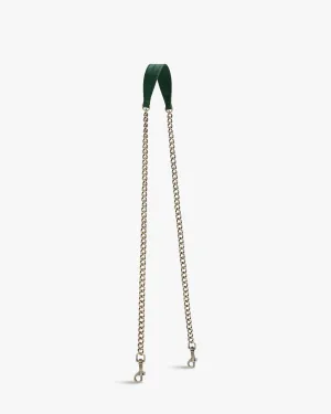LONG CHAIN - Emerald green