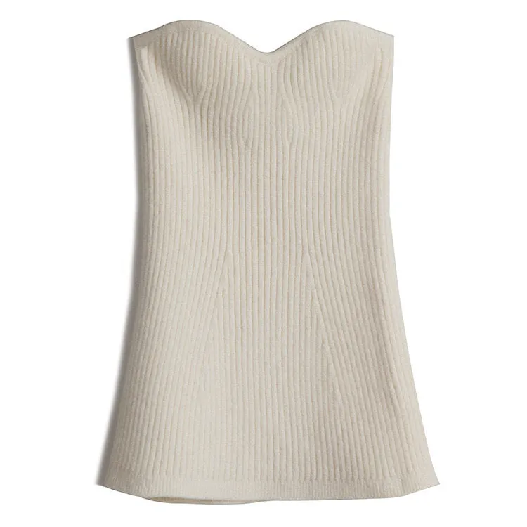 Lux Knit Top in Off White (Final Sale)