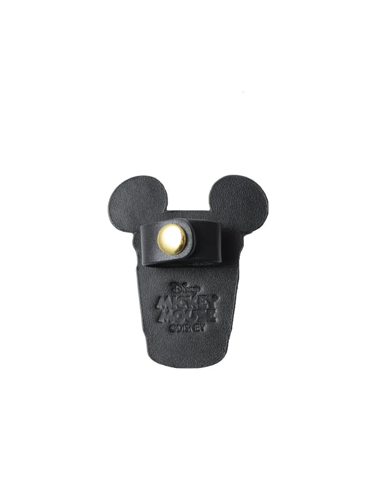 Mickey Mouse Cup Leather Bag Charm