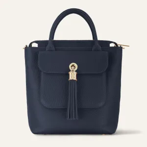 Mini P Backpack | Space with Gold hardware