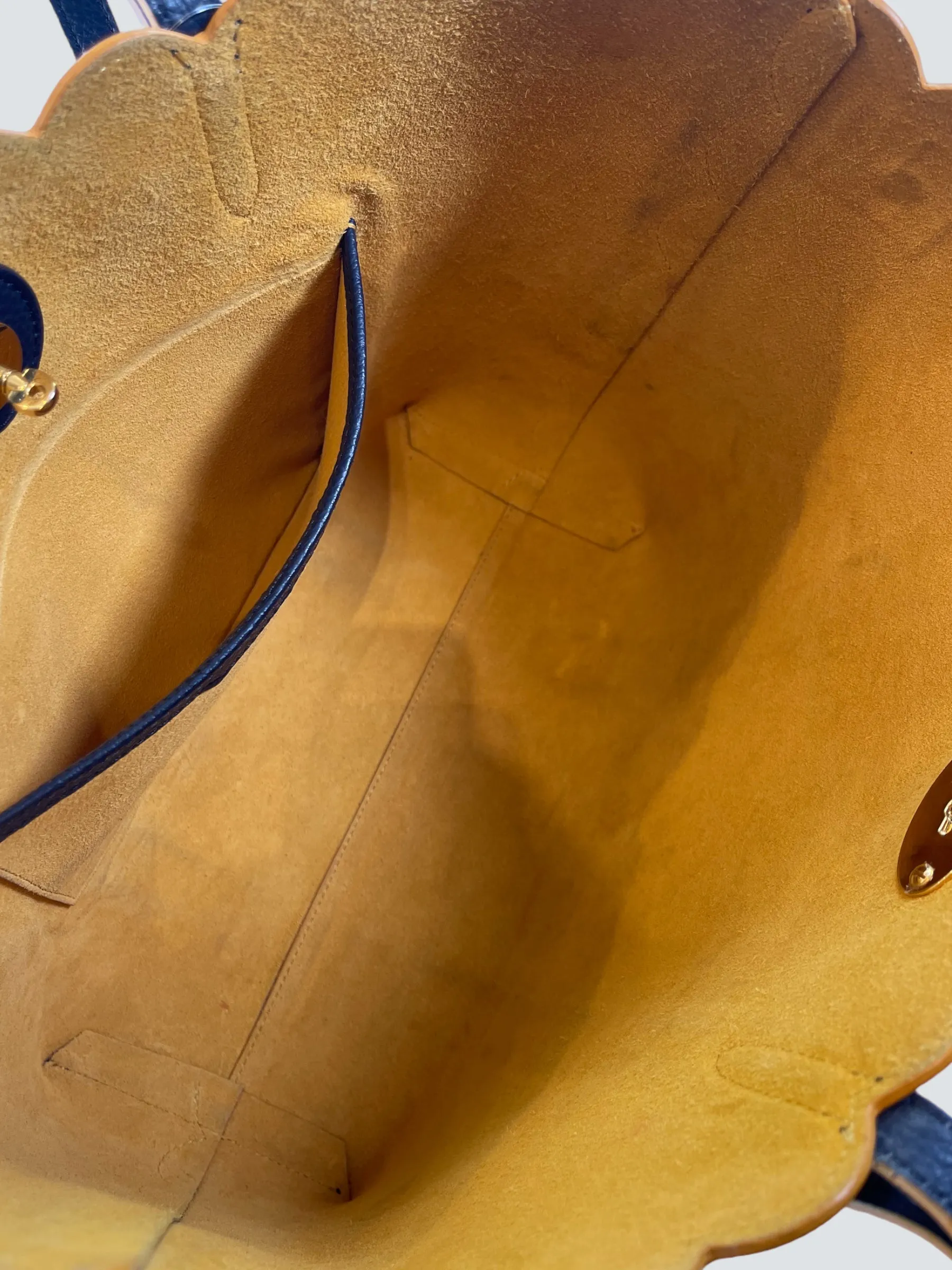 Mulberry Navy Classic Grain Leather Tote