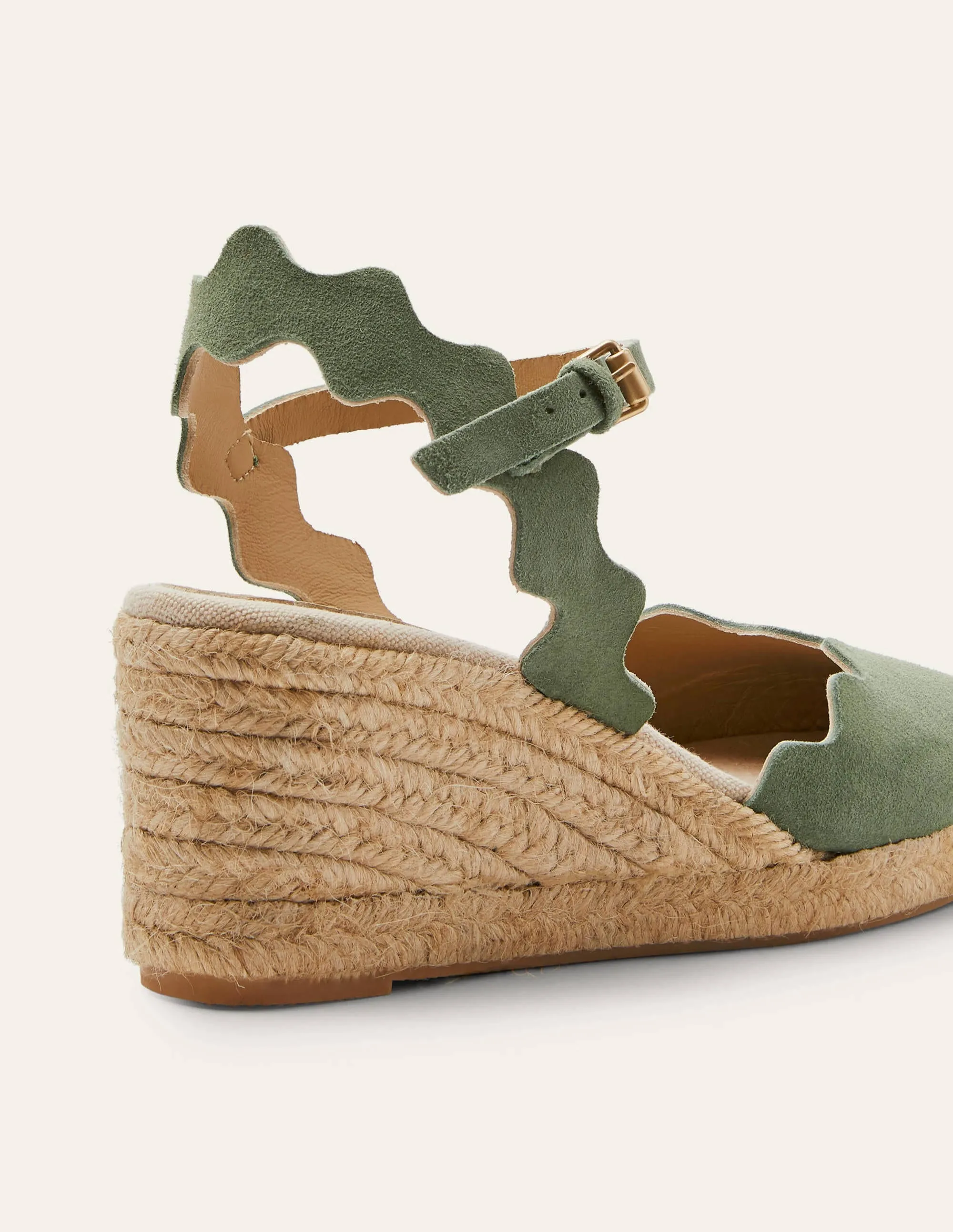 Nadine Espadrille Wedges-Alder