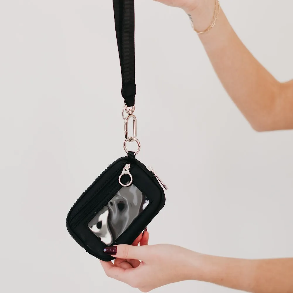 Nelly Nylon Wristlet Wallet