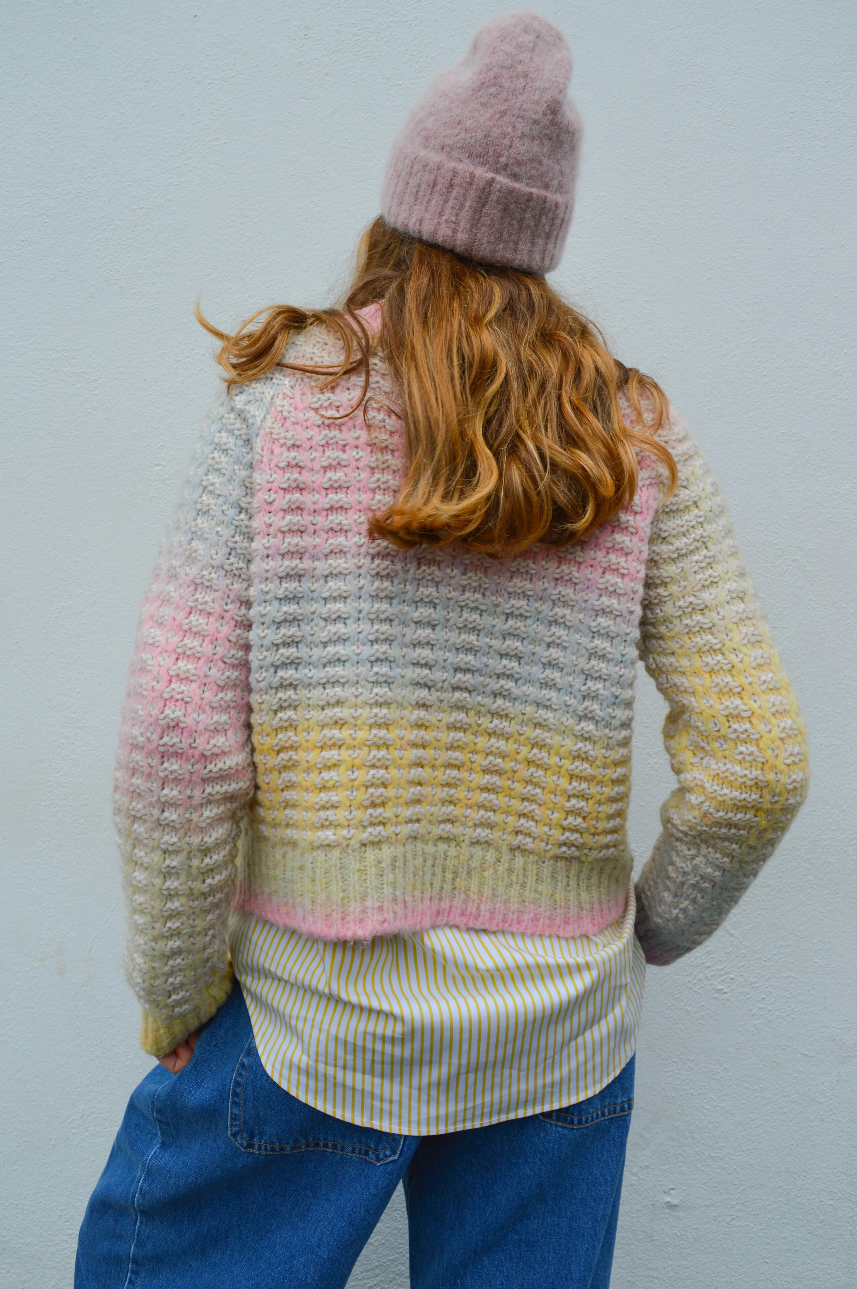 Noella Kadeeja Rainbow Knit Pullover