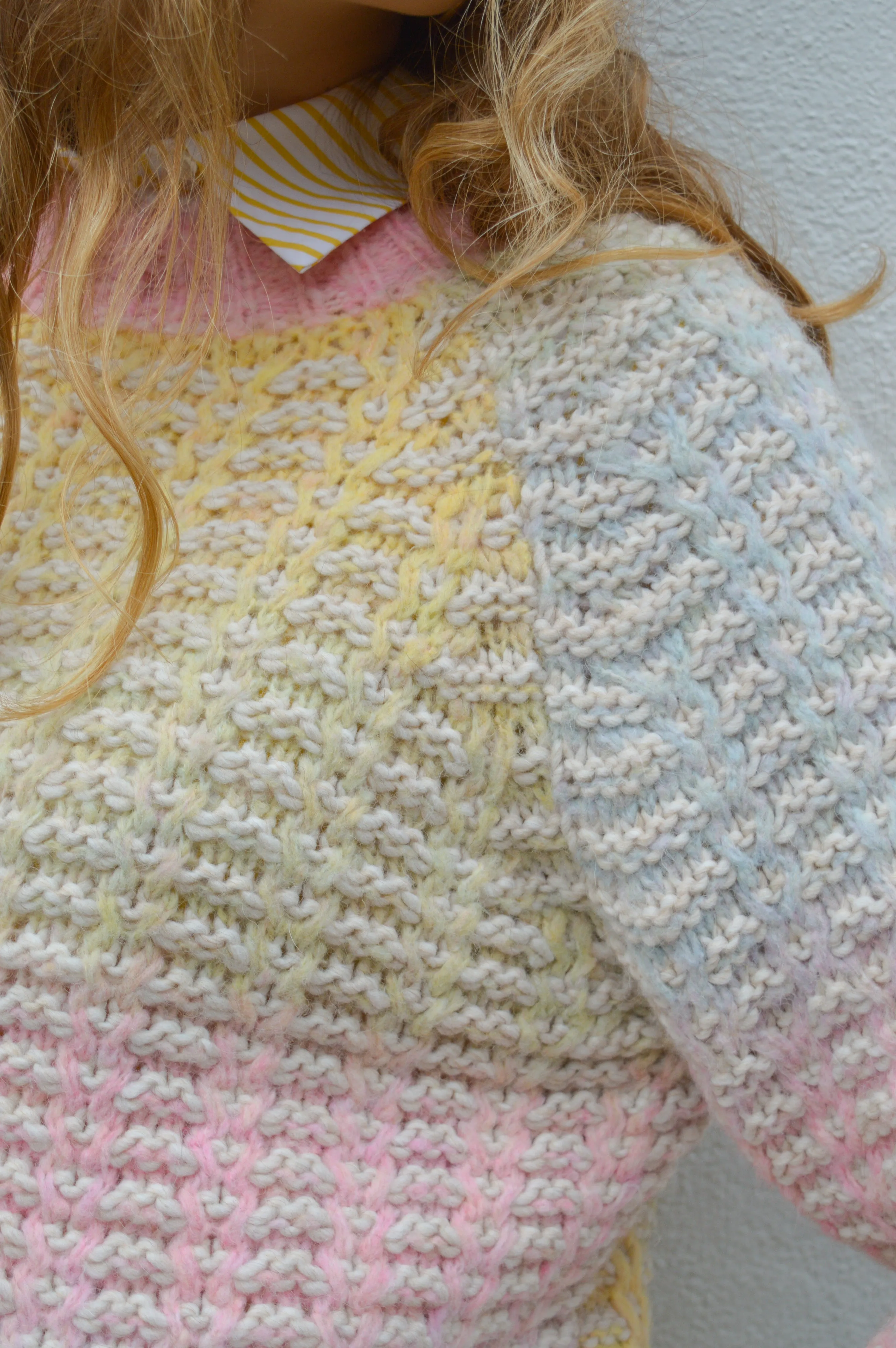 Noella Kadeeja Rainbow Knit Pullover