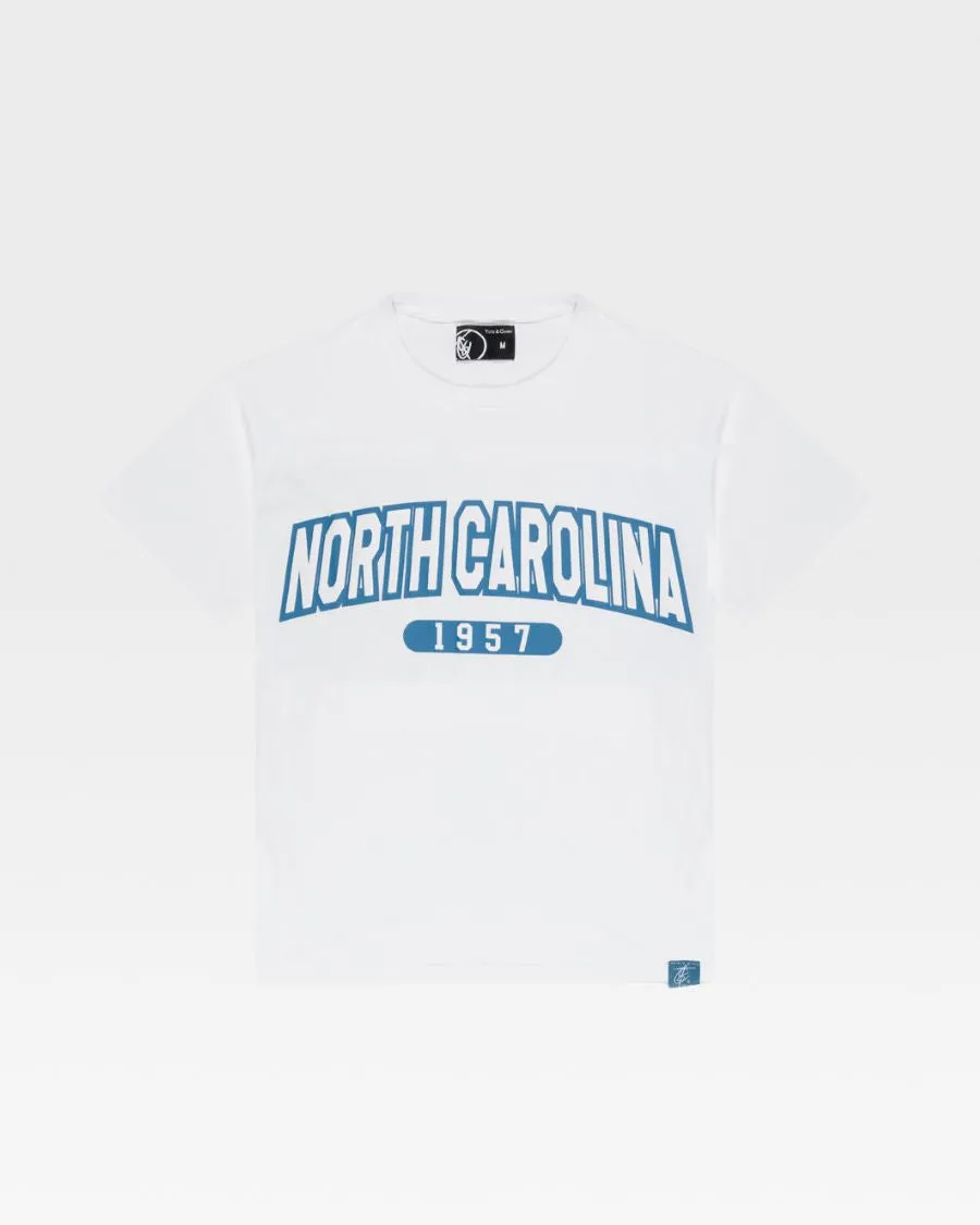 North Carolina Classic White Tee