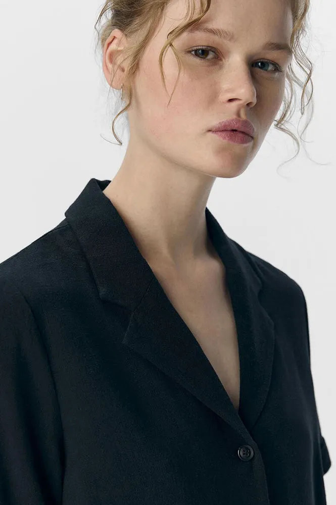 Object Sanne Black Shirt
