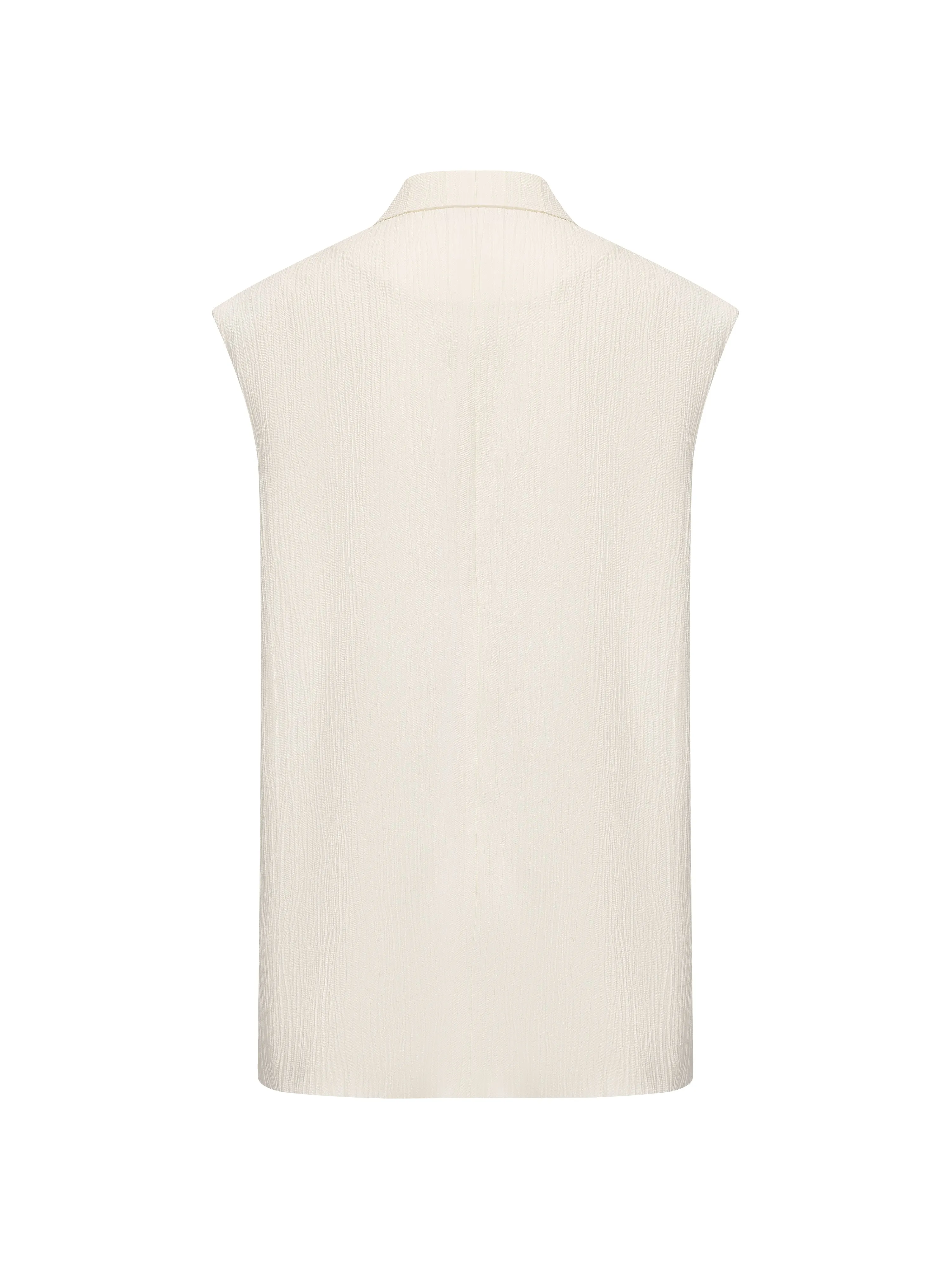 Oversized Jacquard Waistcoat