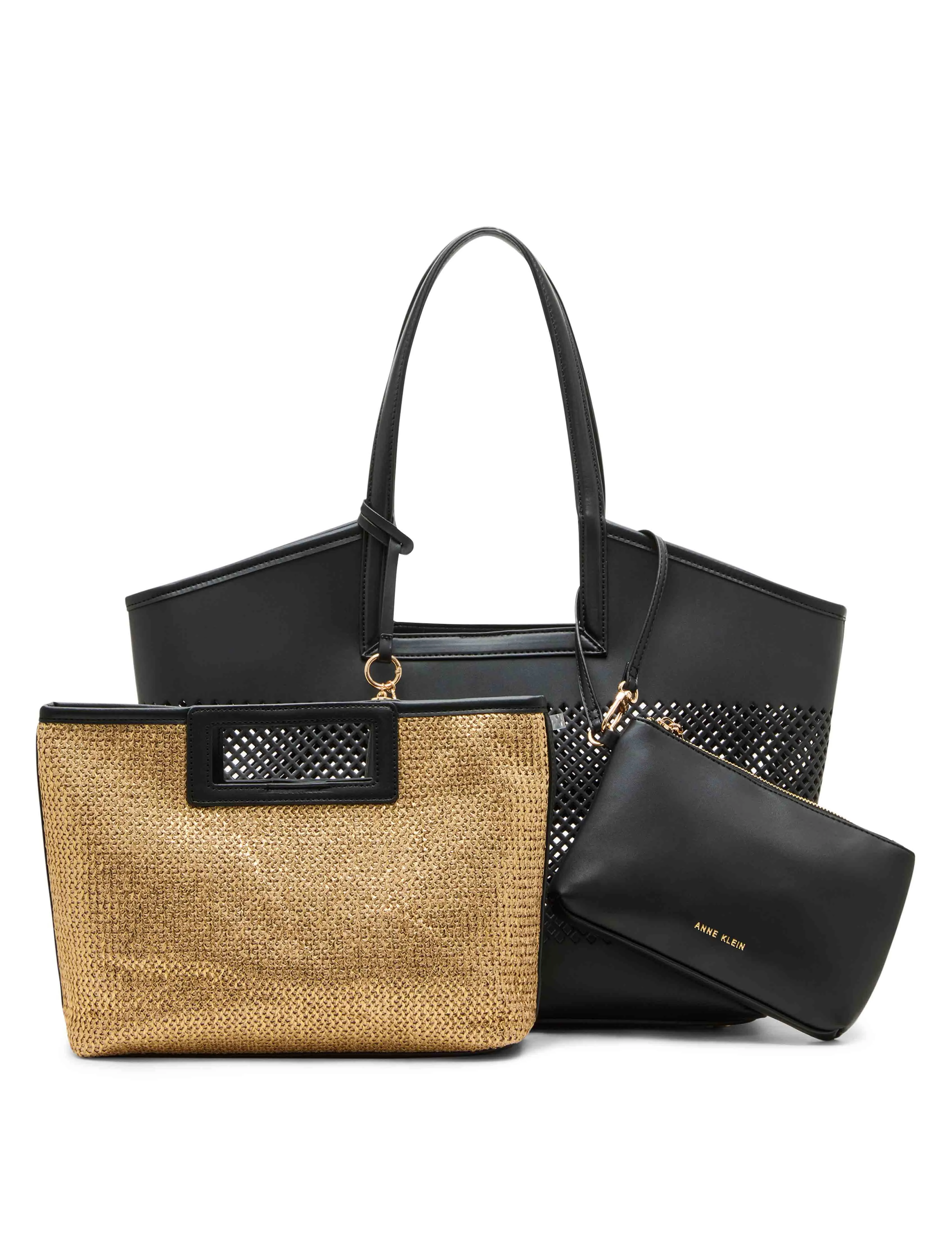 Perforated Large Tote With Insert & Pouch