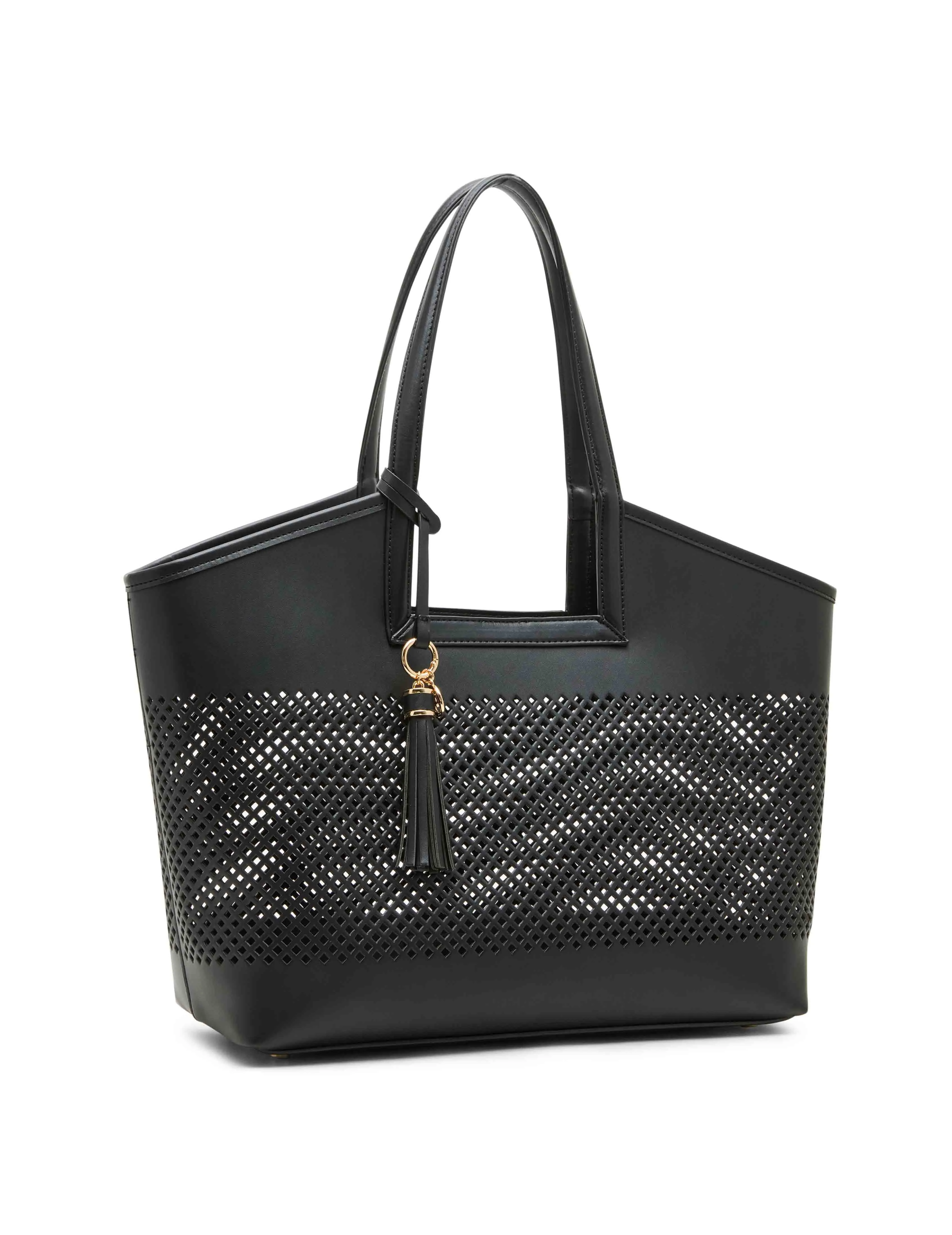 Perforated Large Tote With Insert & Pouch