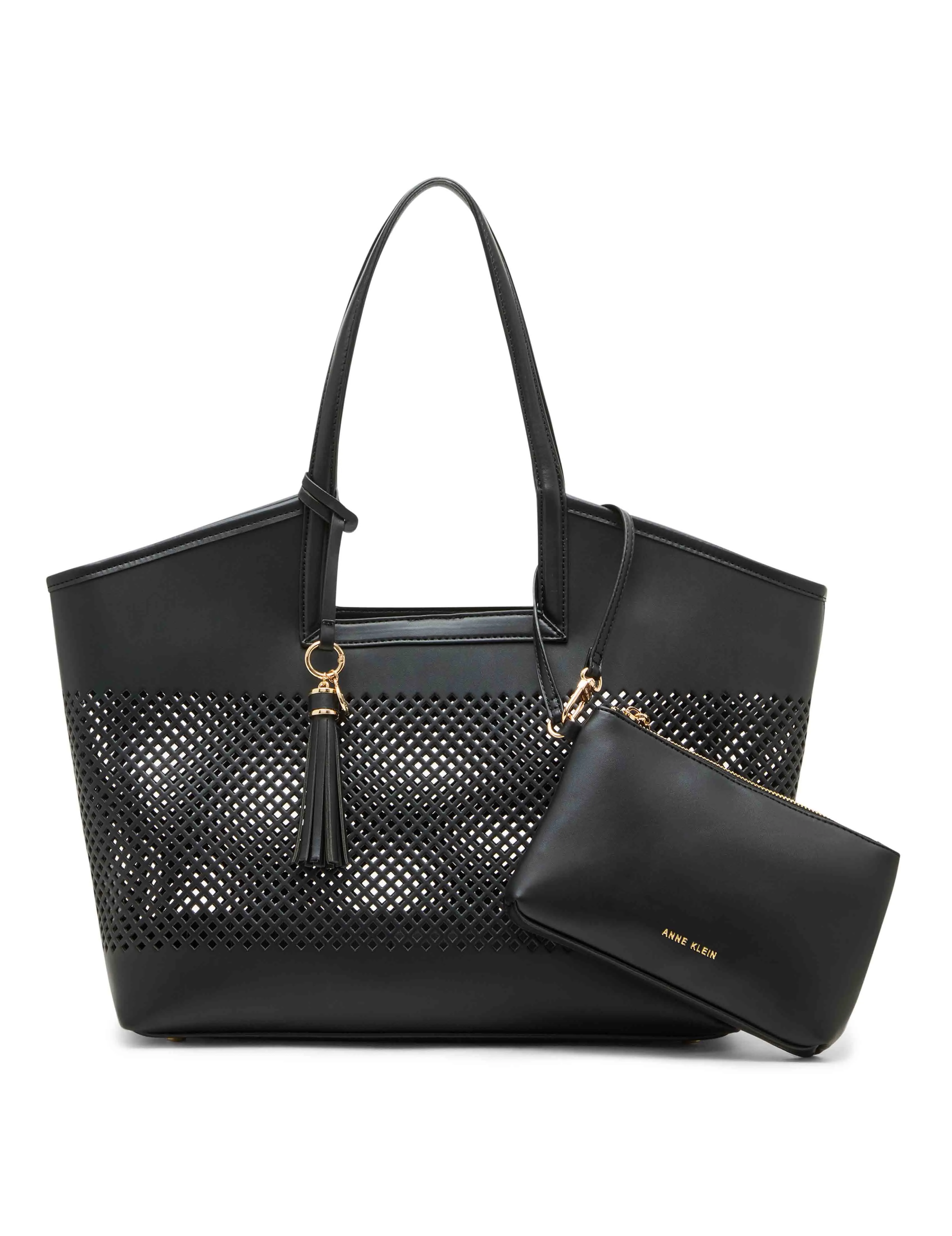 Perforated Large Tote With Insert & Pouch