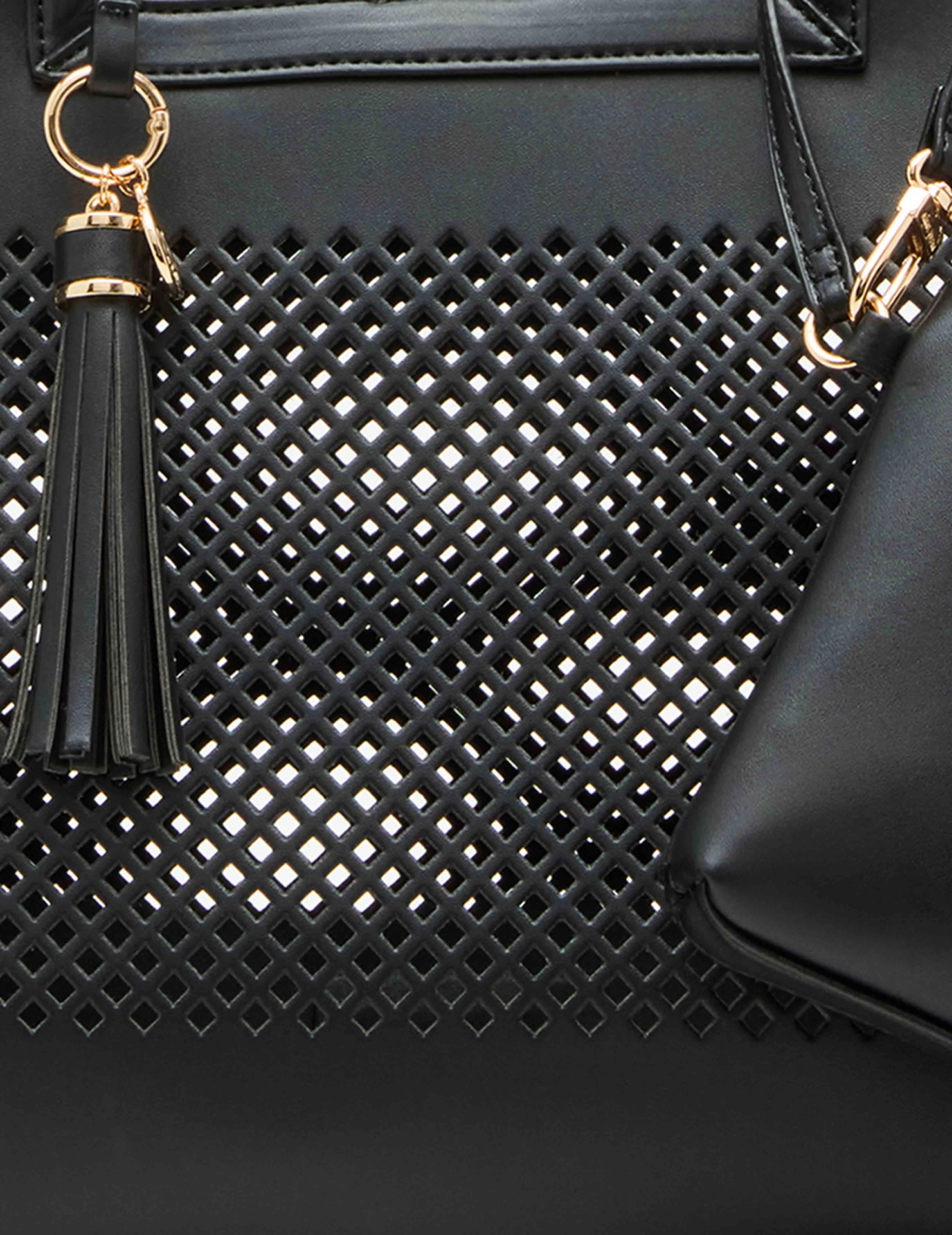 Perforated Large Tote With Insert & Pouch