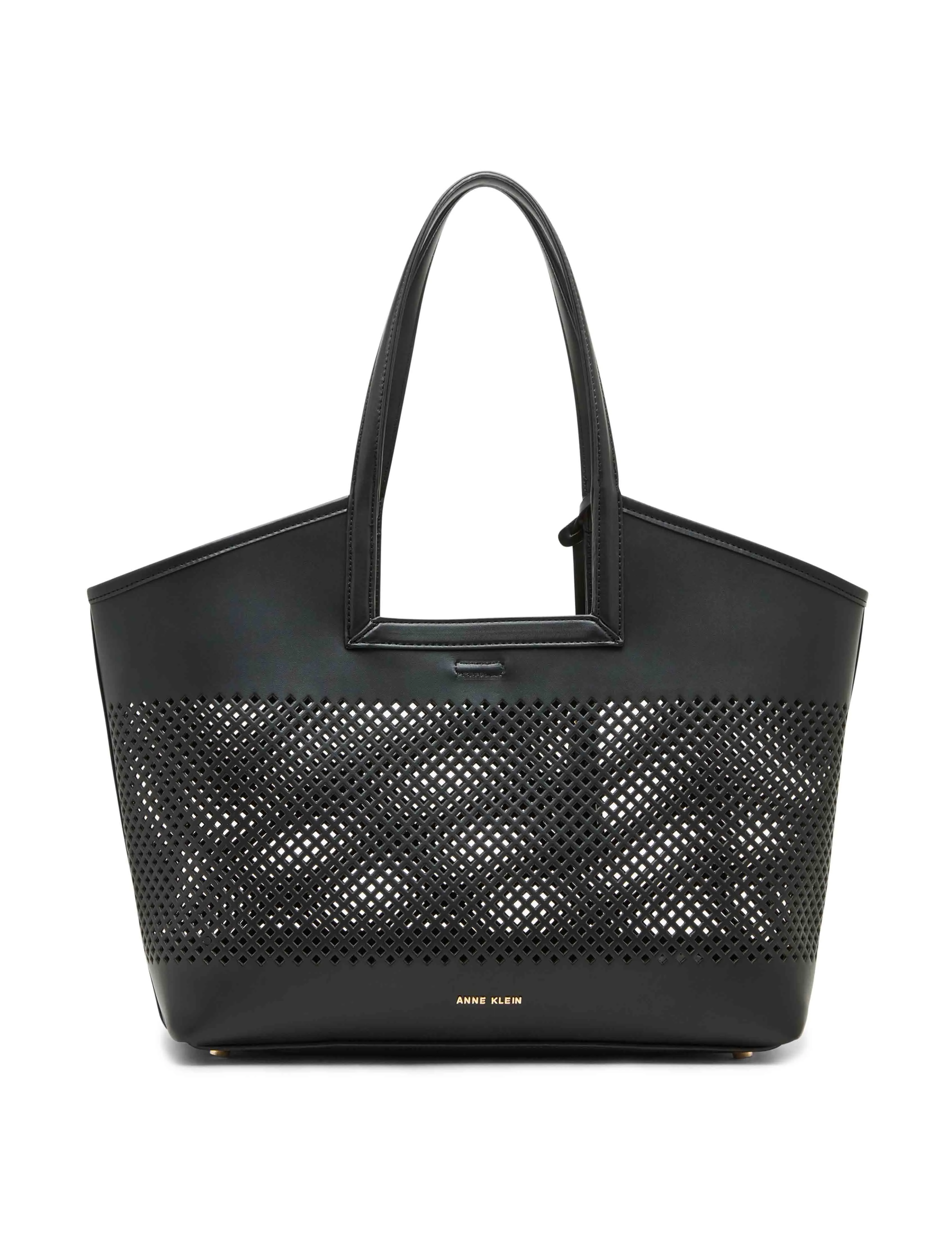 Perforated Large Tote With Insert & Pouch