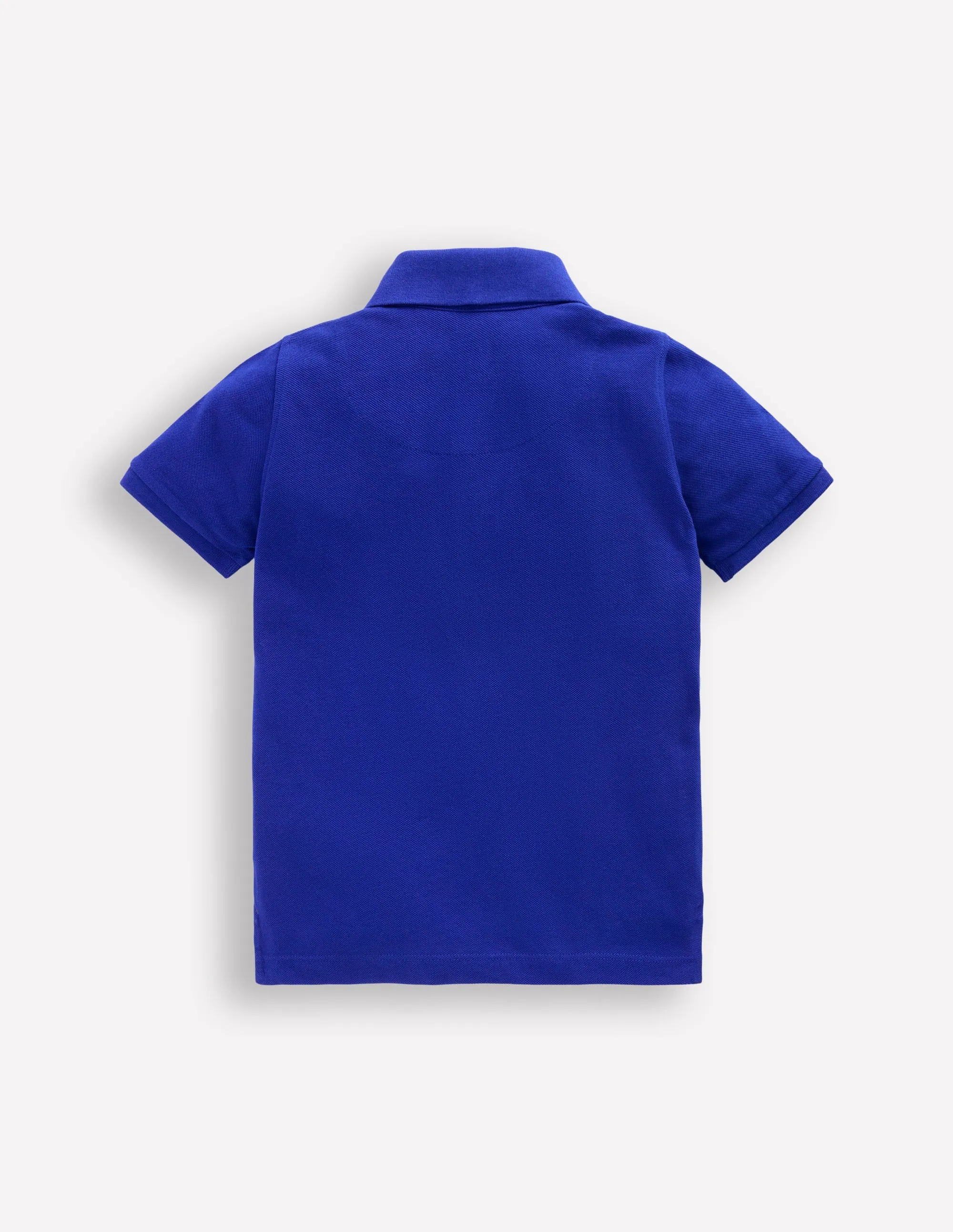 Piqué Polo Shirt-Bright Blue