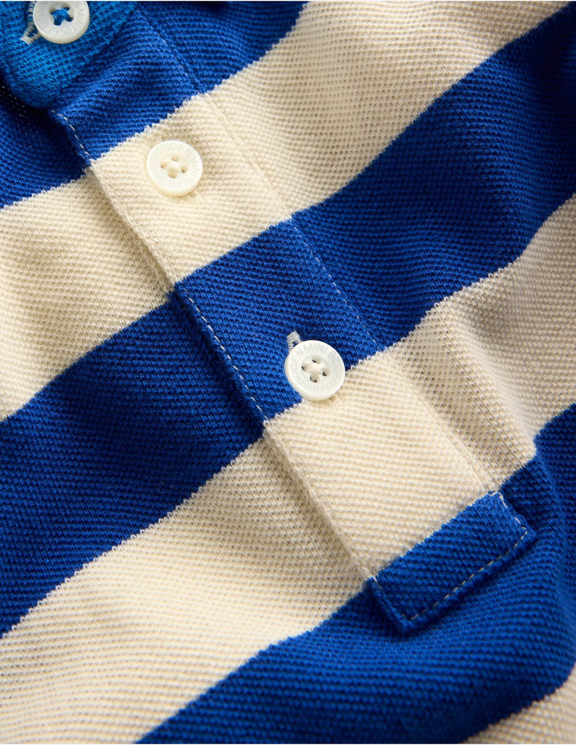 Piqué Polo Shirt-Sapling Green/ Kingfisher Blue