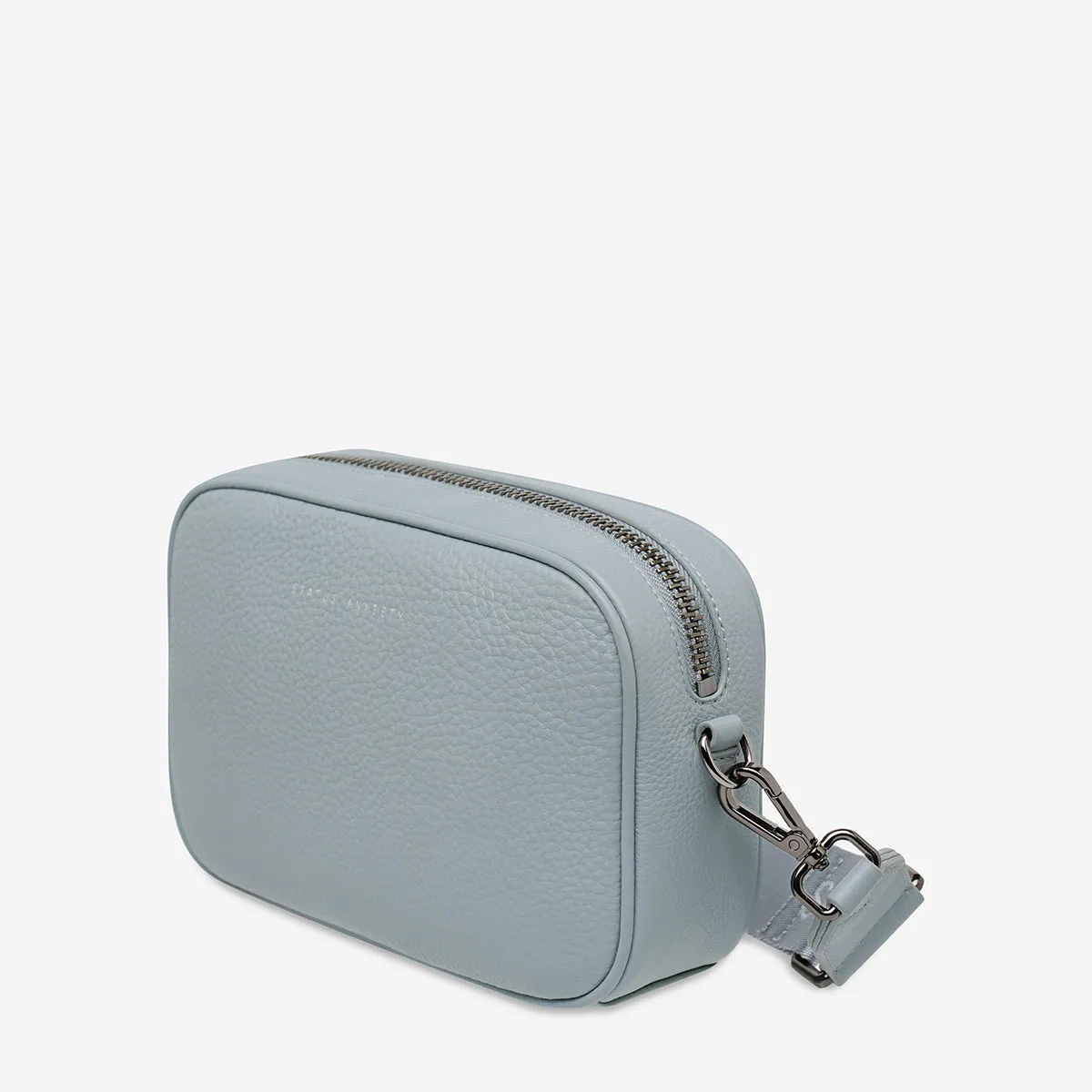 Plunder Bag With Webbed Strap - Powder Blue