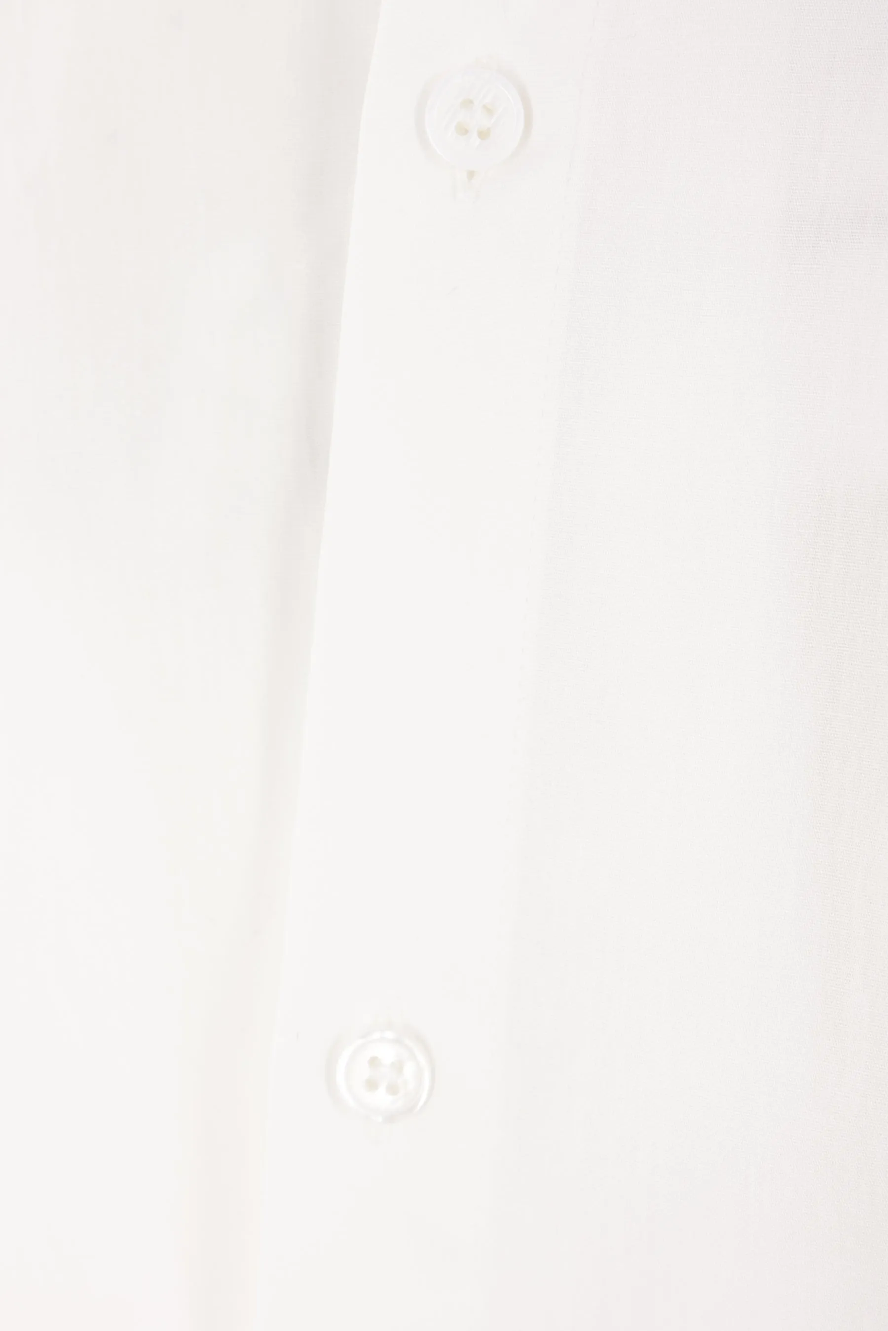 poplin asymmetric shirt