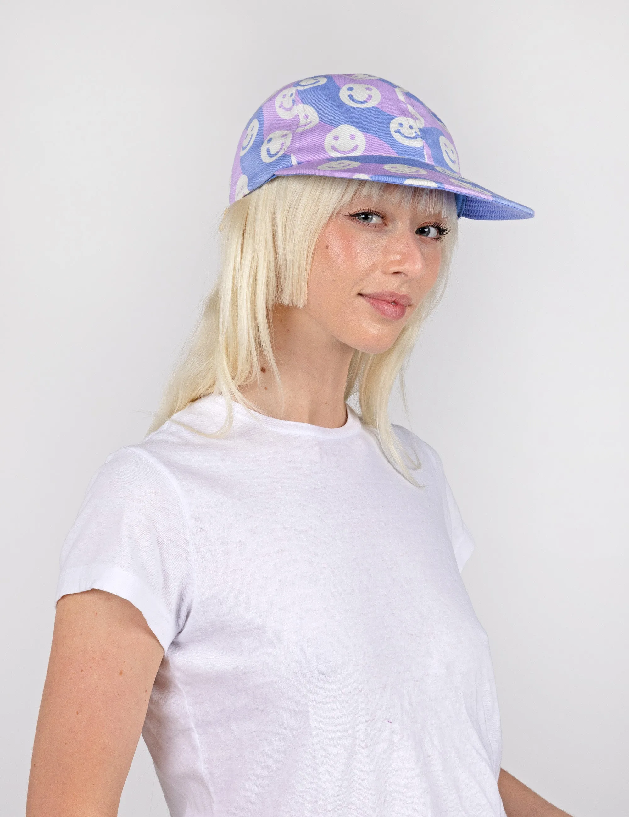 Purple Smappy 6 Panel Hat