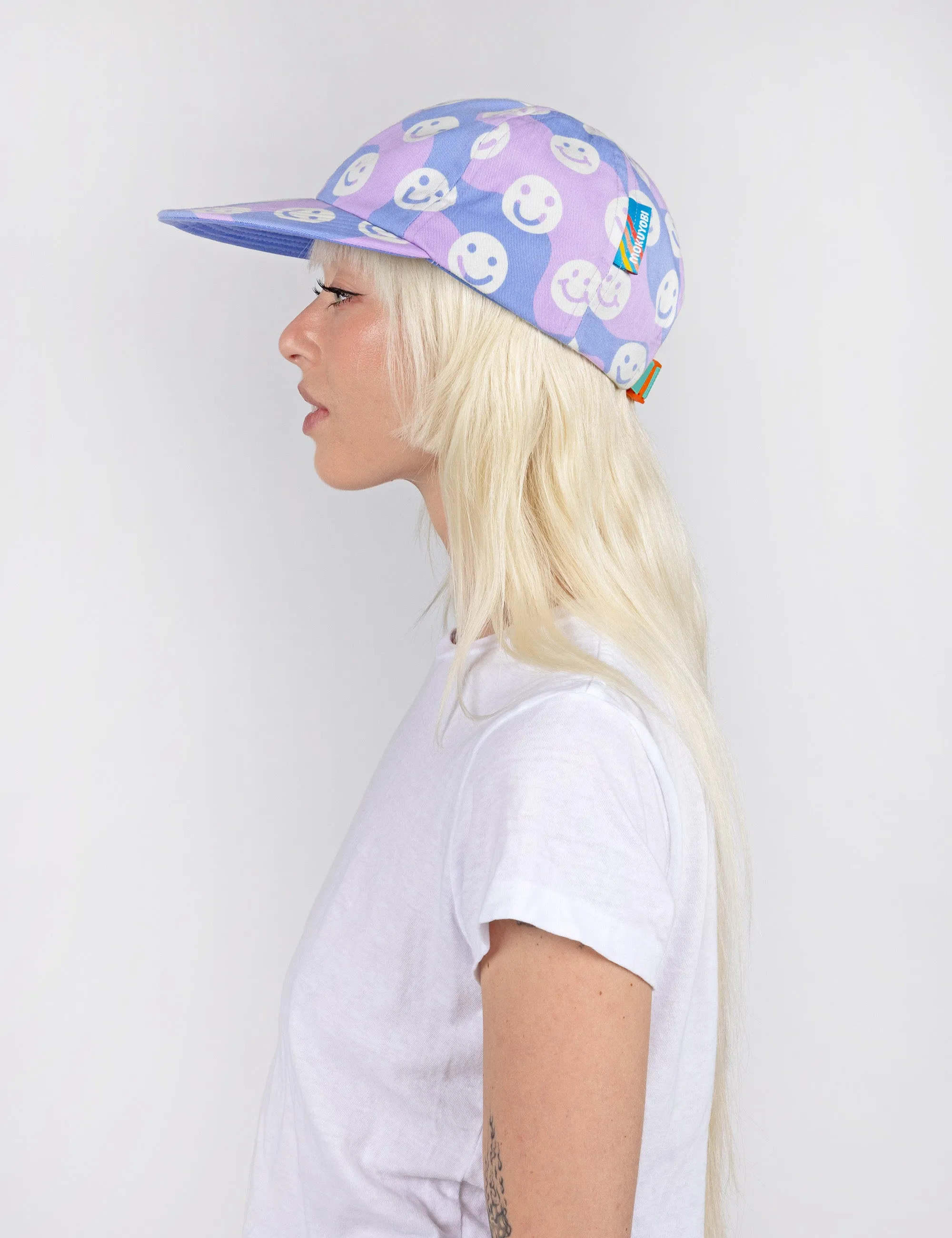 Purple Smappy 6 Panel Hat