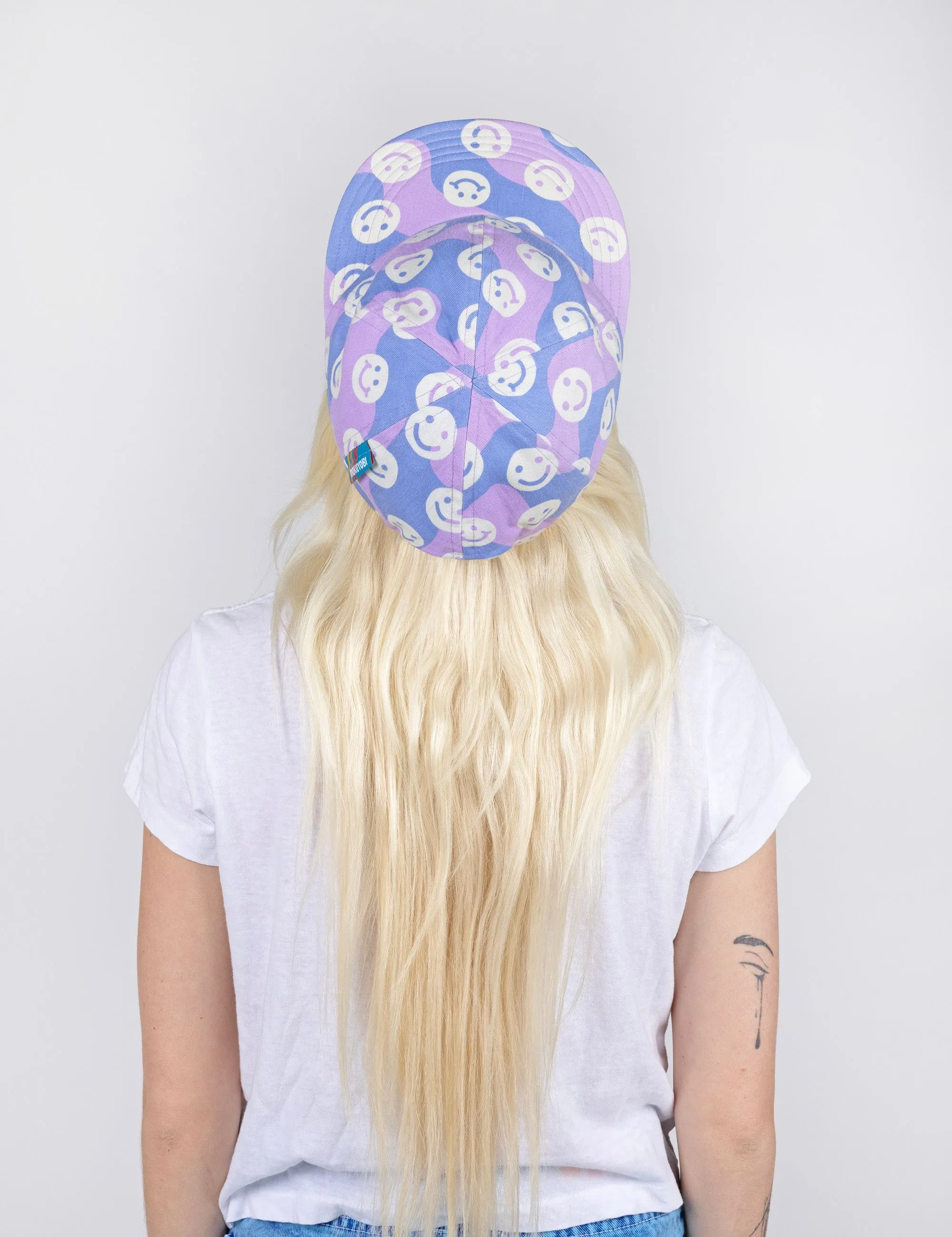Purple Smappy 6 Panel Hat