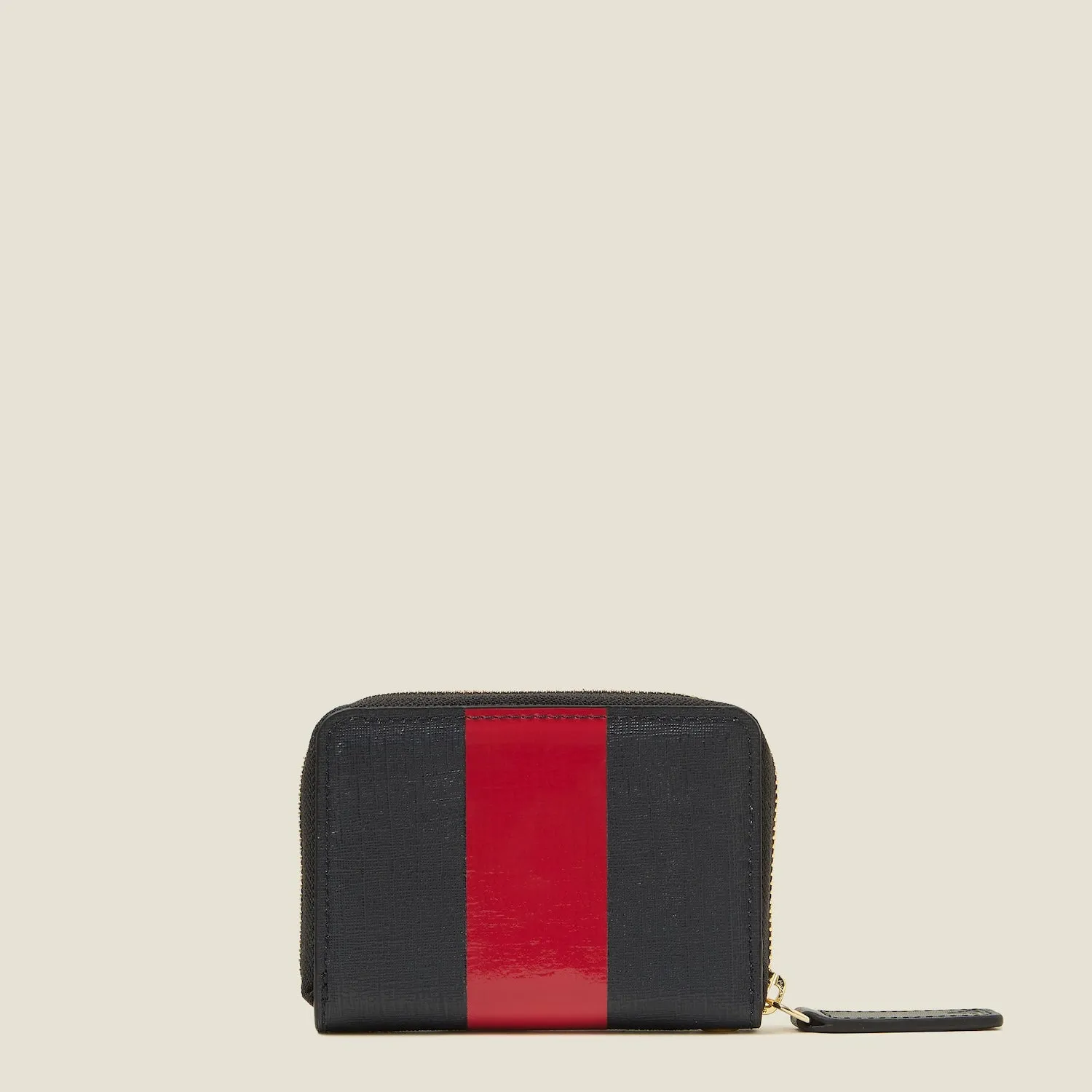 Remember Me Purse - Shiny Stripe Navy Red