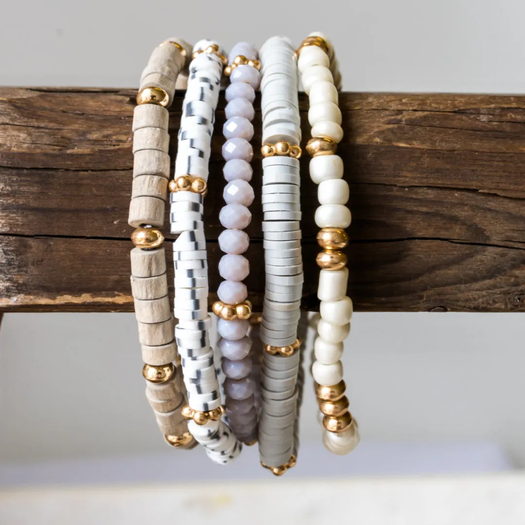 River Beaded Bracelet Set