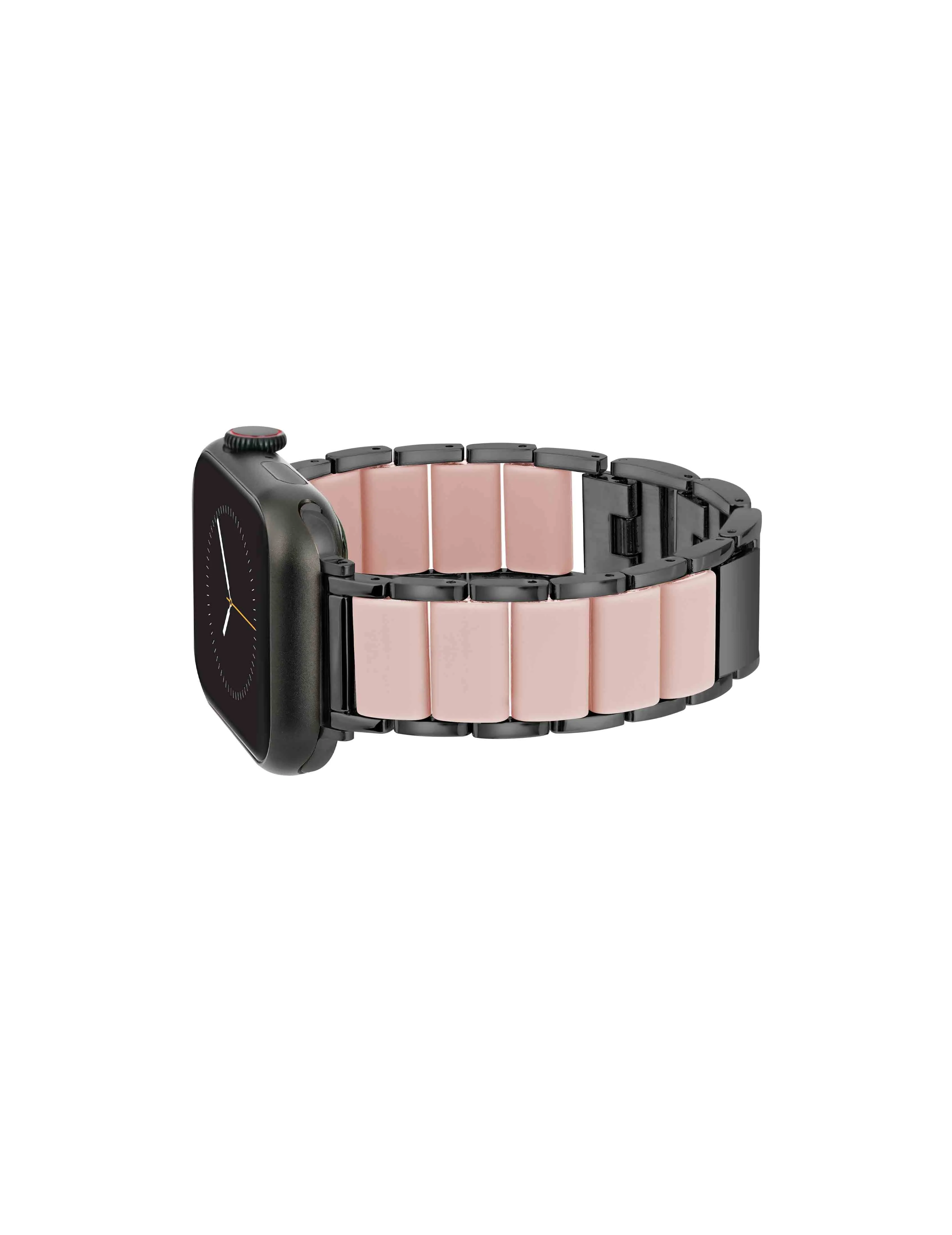 Rubberized Link Bracelet Band for Apple Watch®