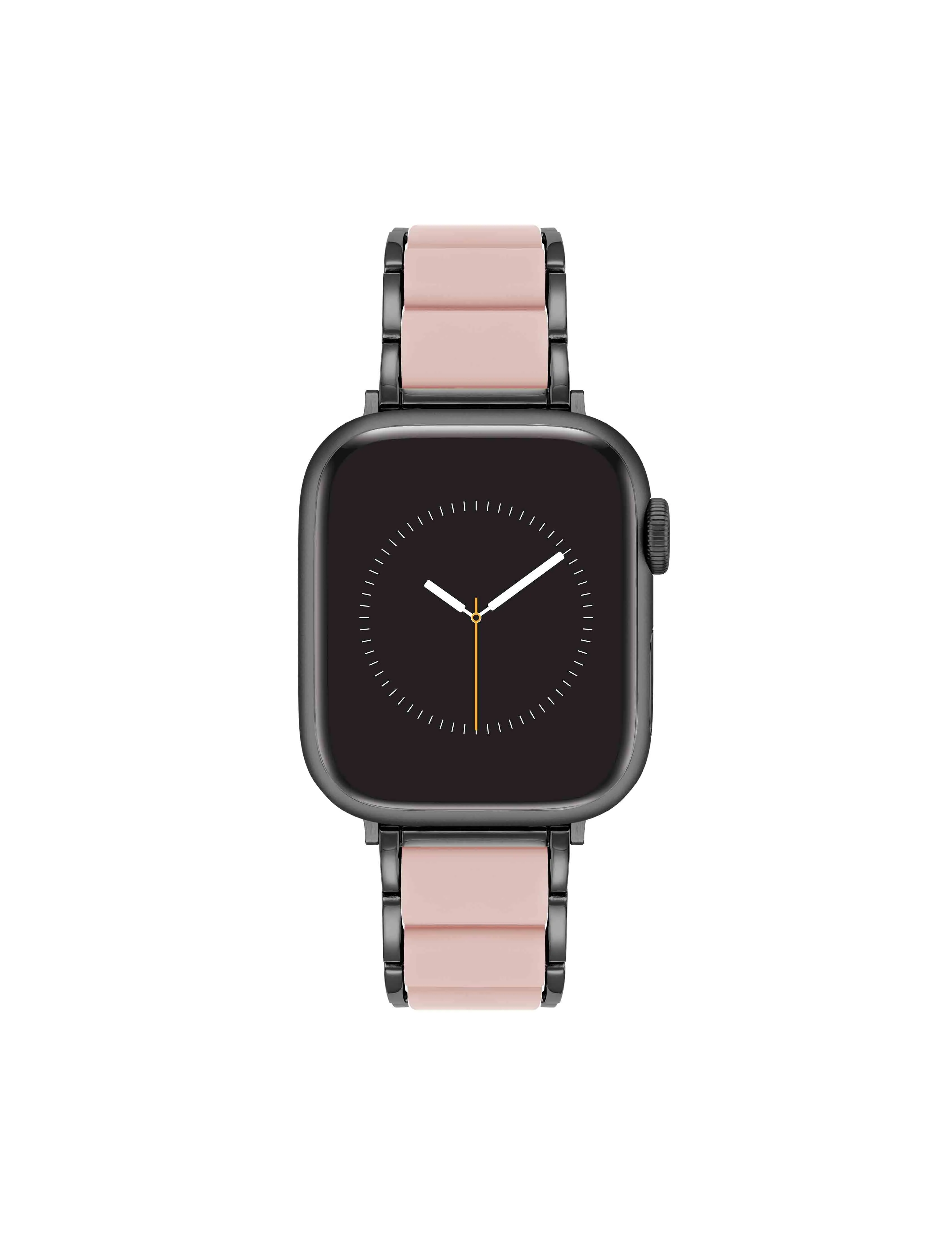 Rubberized Link Bracelet Band for Apple Watch®