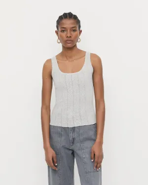 Rylee Pointelle Tank Top