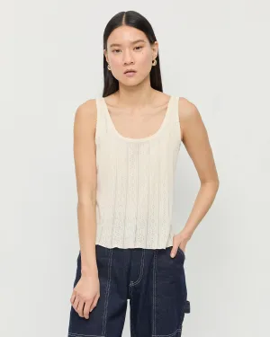 Rylee Pointelle Tank Top